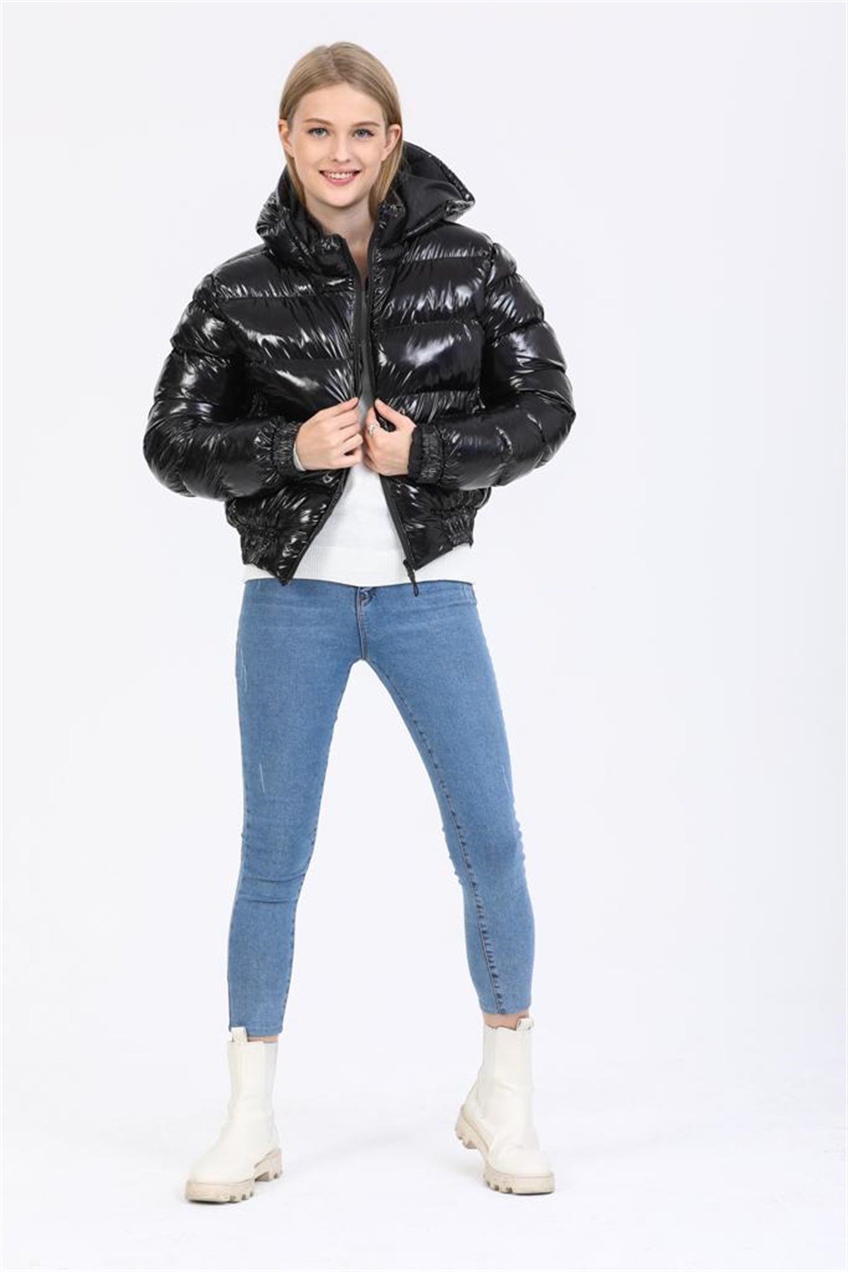 Bayan Şişme Mont 545434