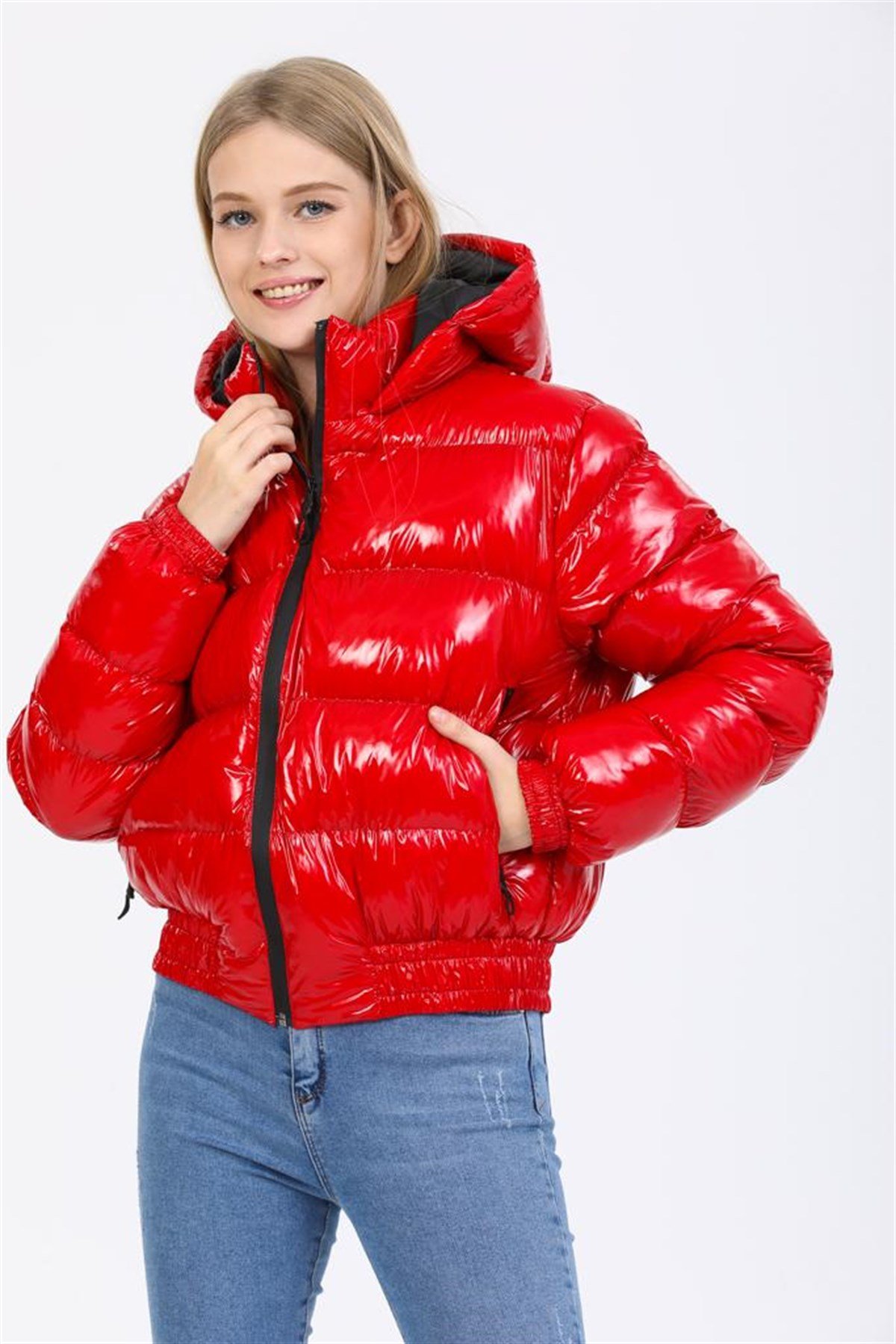 Bayan Şişme Mont 54543443