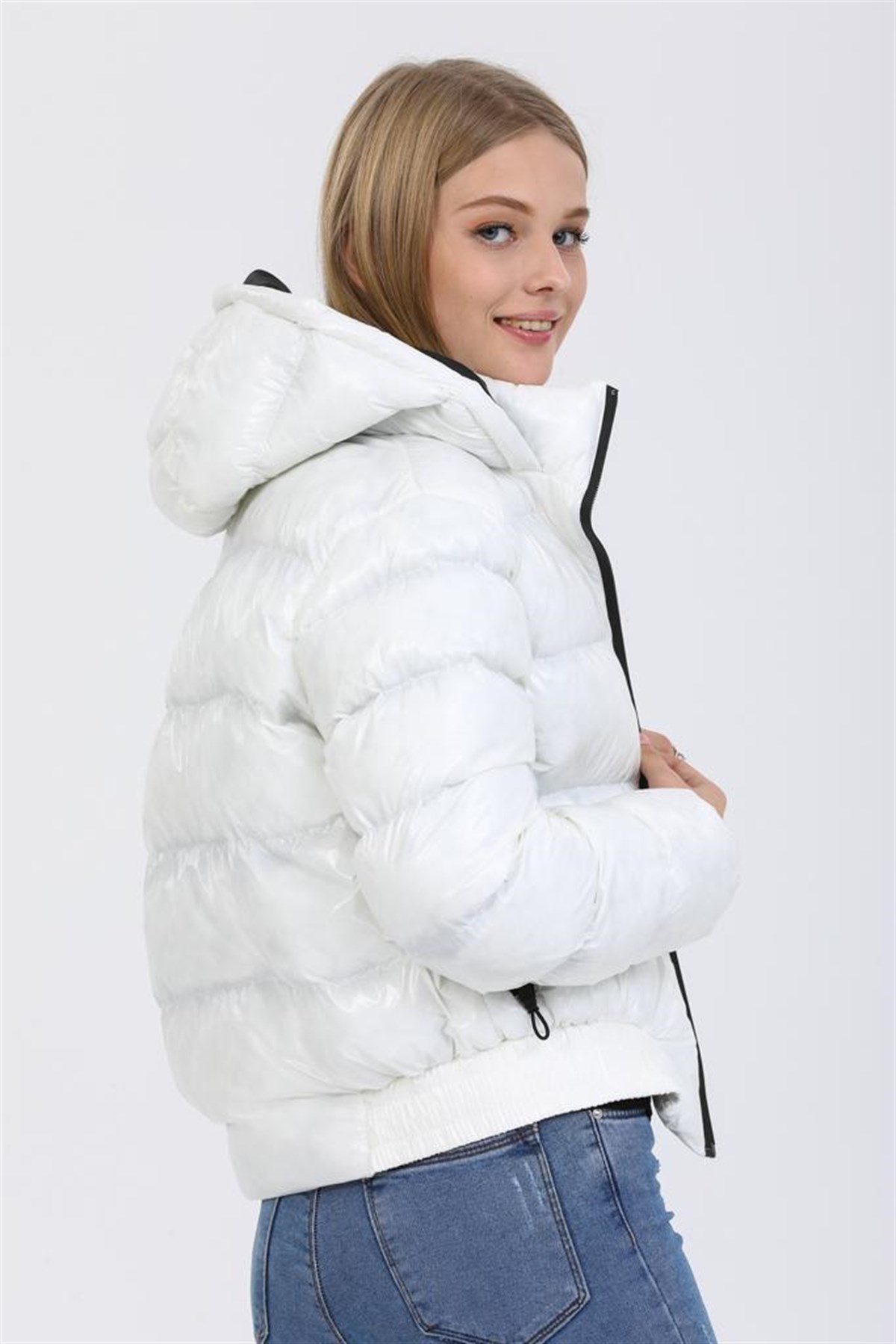 Bayan Şişme Mont 54599344