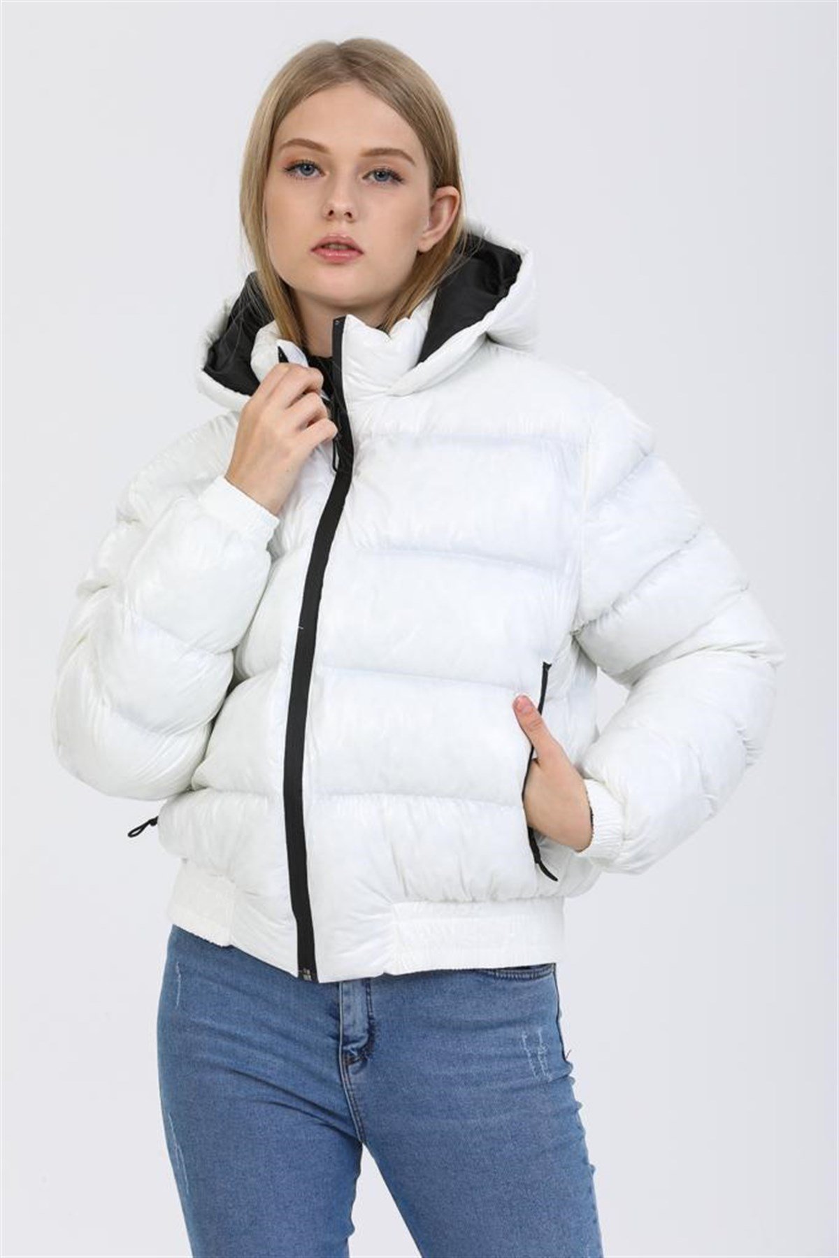 Bayan Şişme Mont 54599344