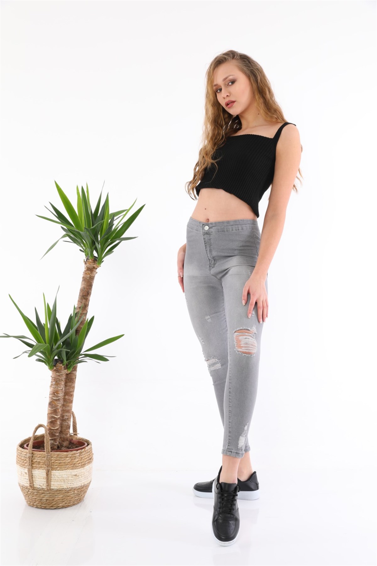 Bayan Tayt Kot pantolon 6433445