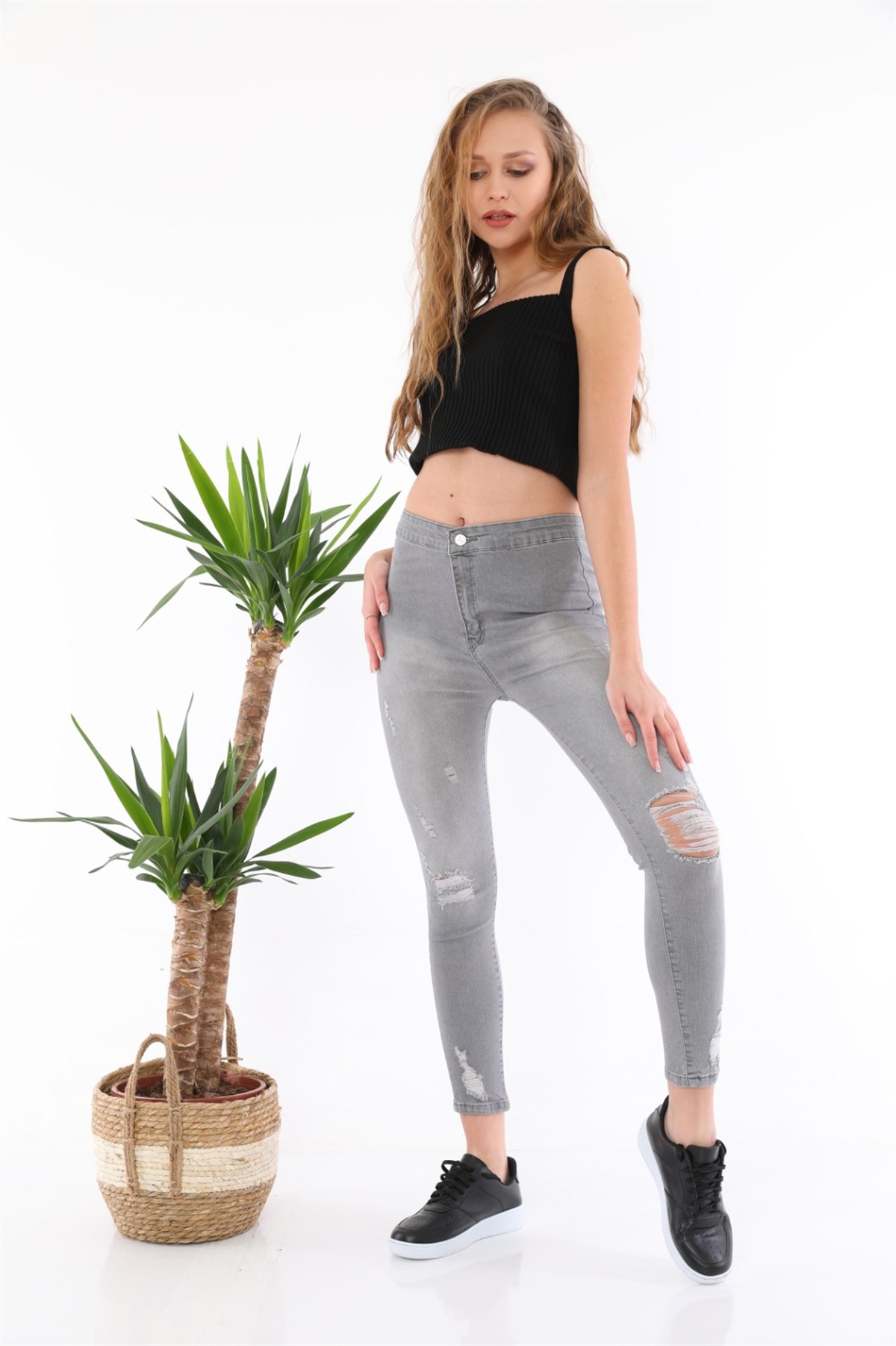 Bayan Tayt Kot pantolon 6433445