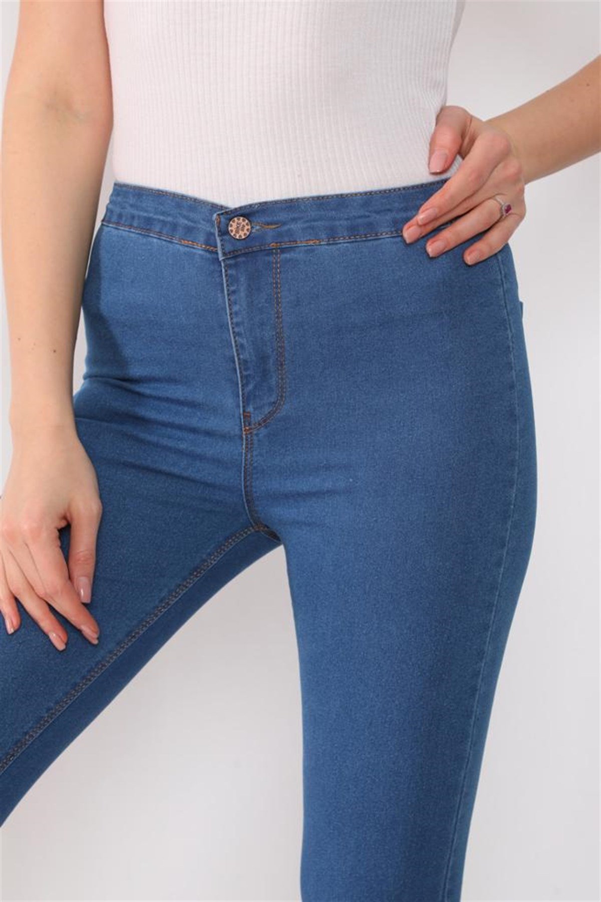 Bayan tayt model kot pantolon 141425