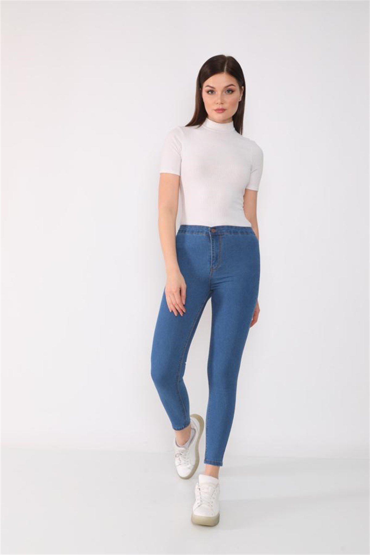 Bayan tayt model kot pantolon 141425