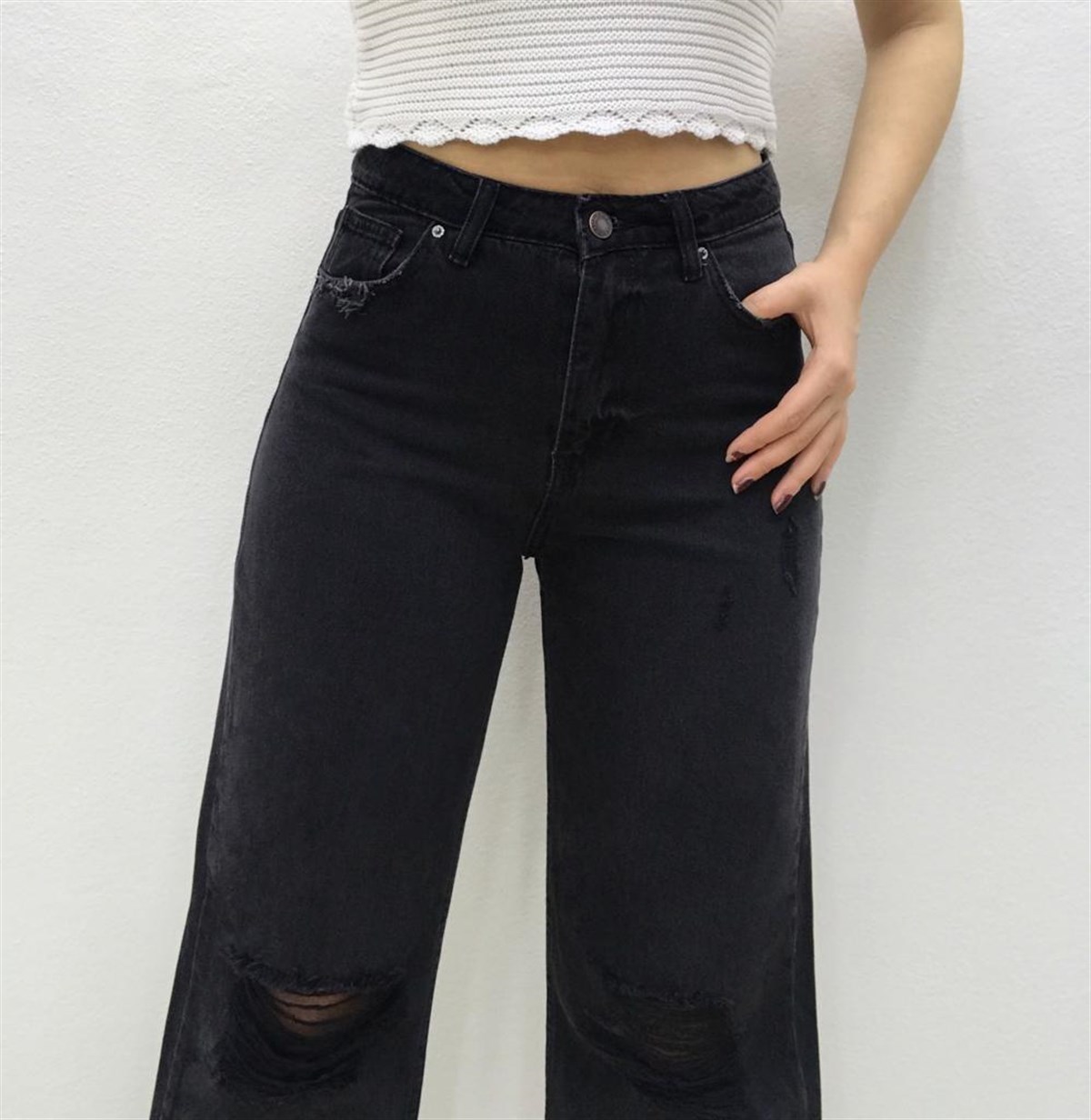 Bayan yeni model Bol pantolon