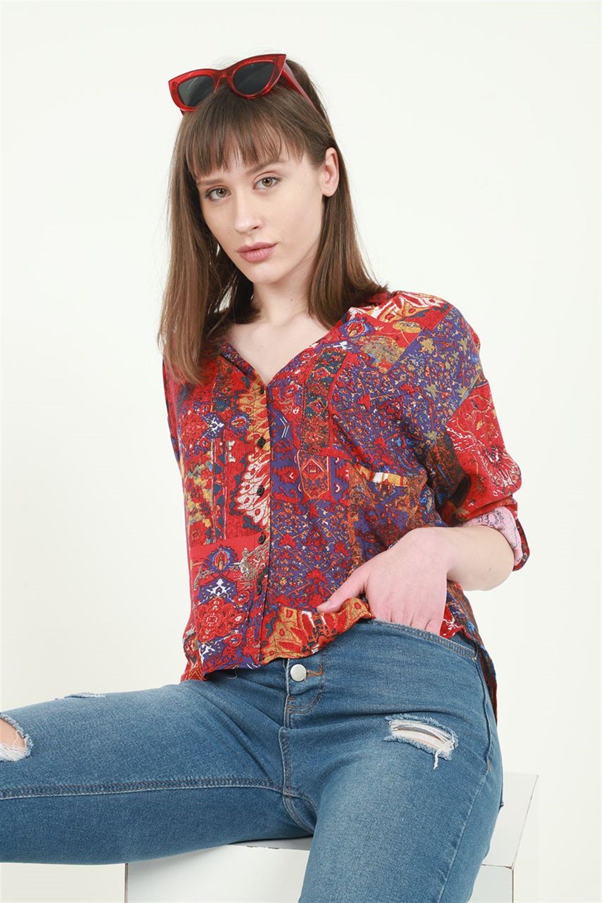 Bayan Yeni Model gömlek 5555544