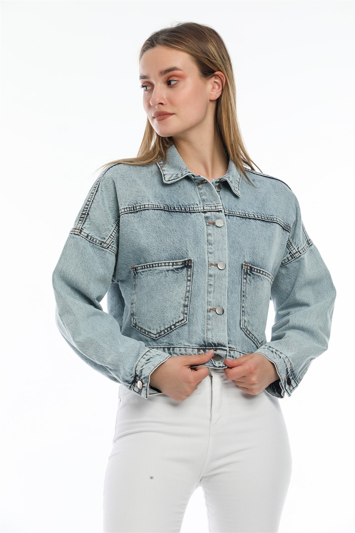 Bayan Yeni Model Kot Ceket 436436
