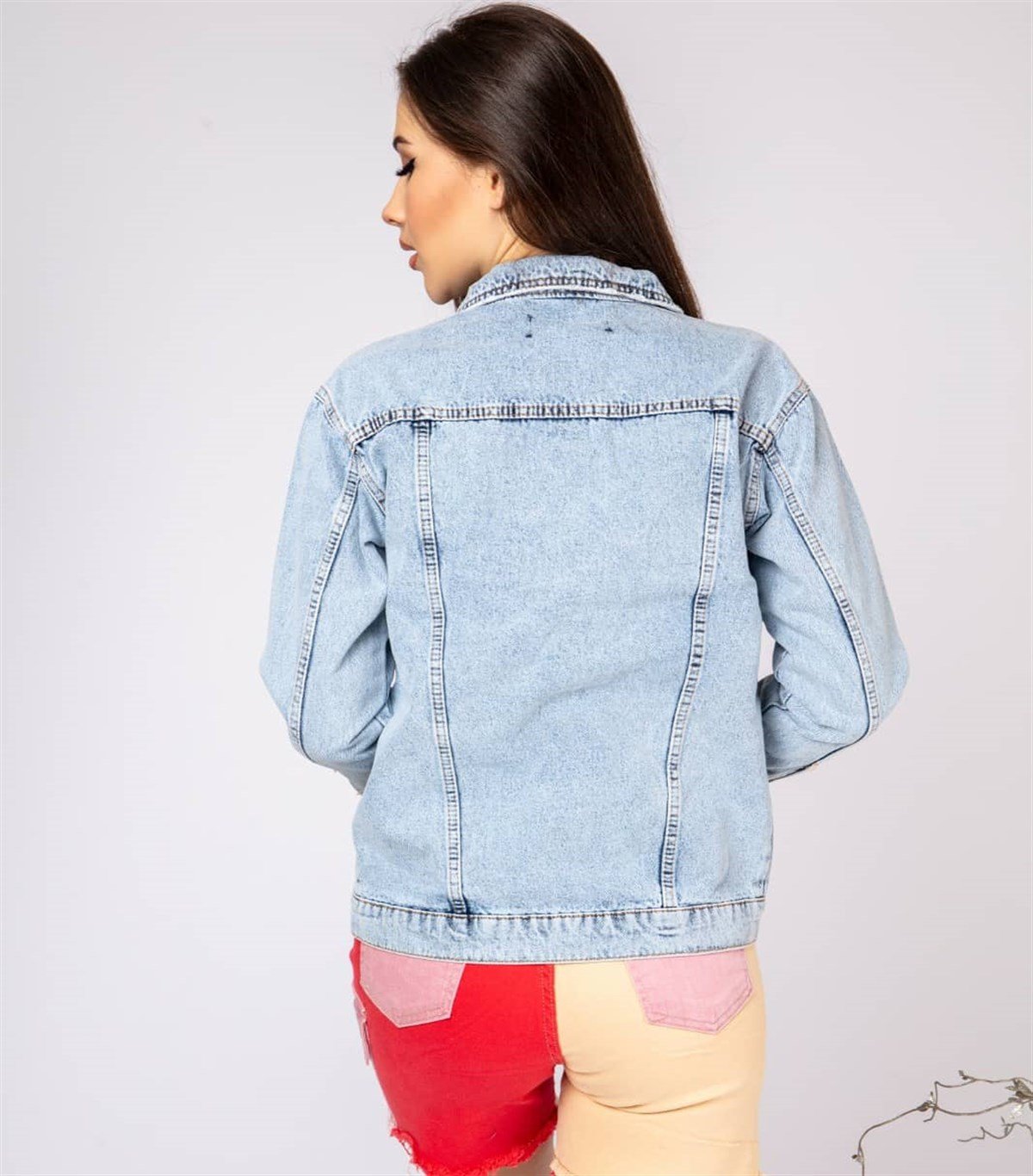 Bayan Yeni Model Kot Ceket 5658766