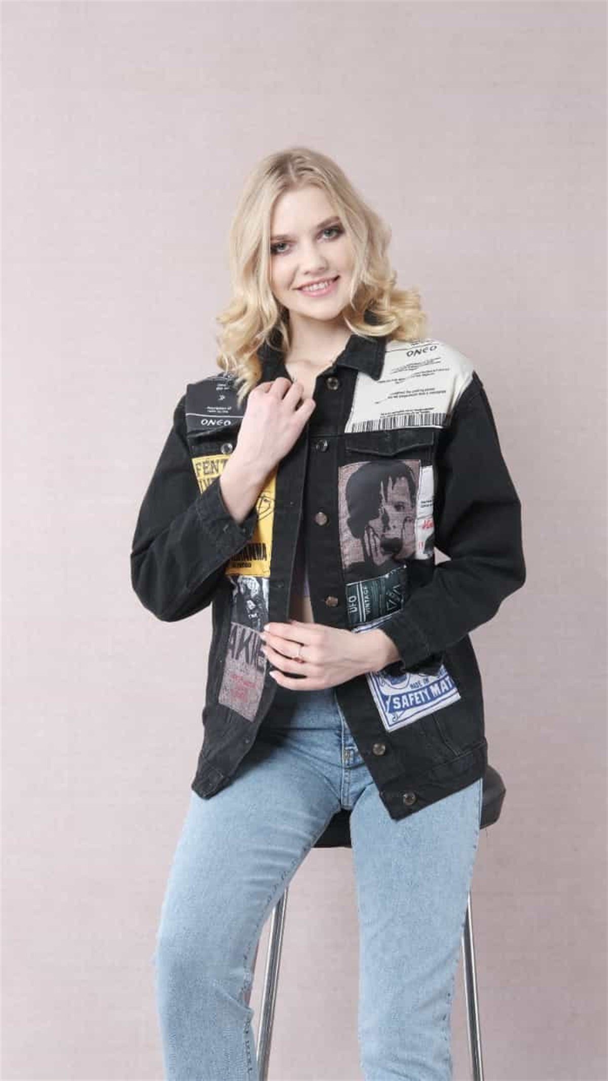 Bayan yeni model kot ceket 6646537