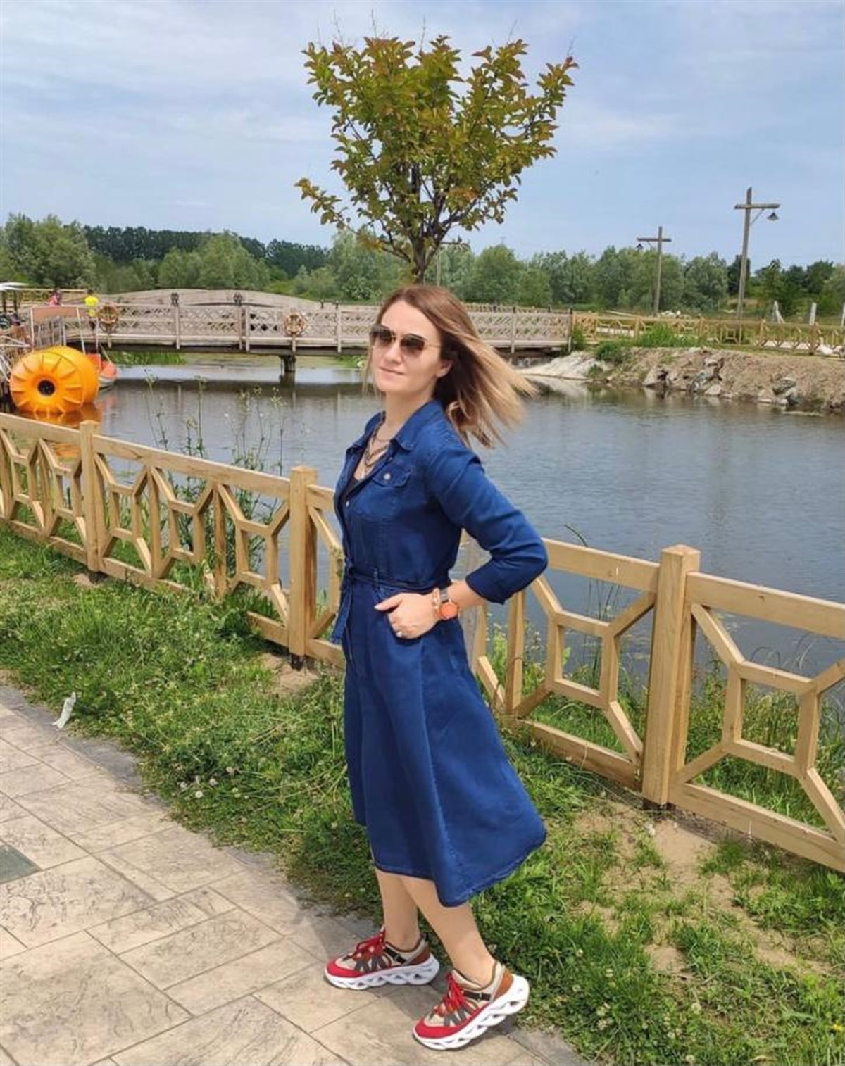 Bayan Yeni Model Kot Elbise 911256