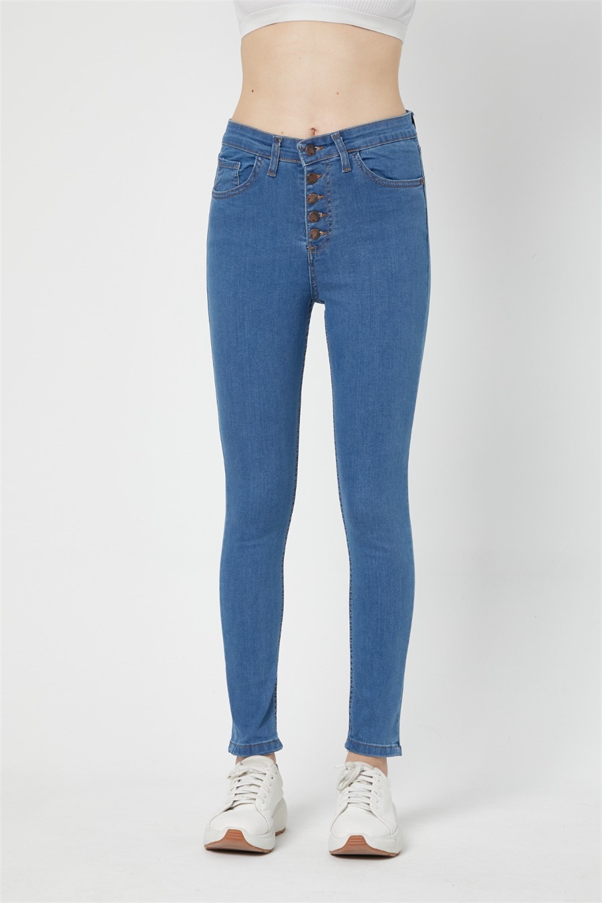 Bayan Yeni Model Kot Pantolon 44335224