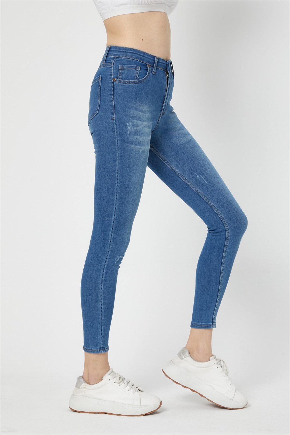 Bayan Yeni Model Kot Pantolon 454444