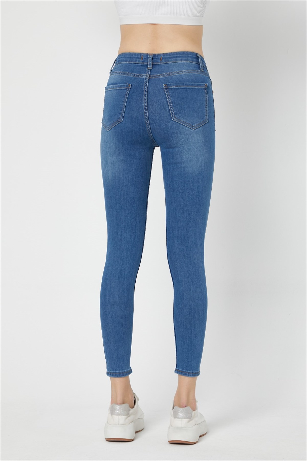 Bayan Yeni Model Kot Pantolon 454444