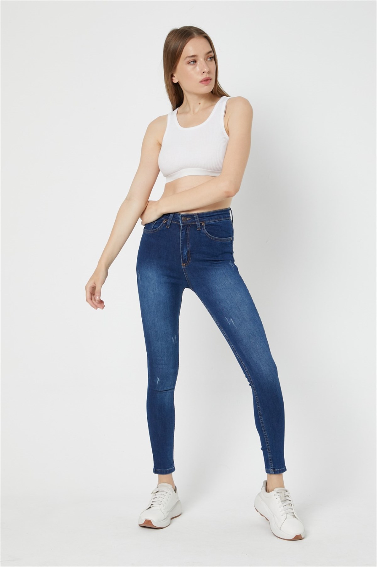 Bayan Yeni Model Kot Pantolon 743333