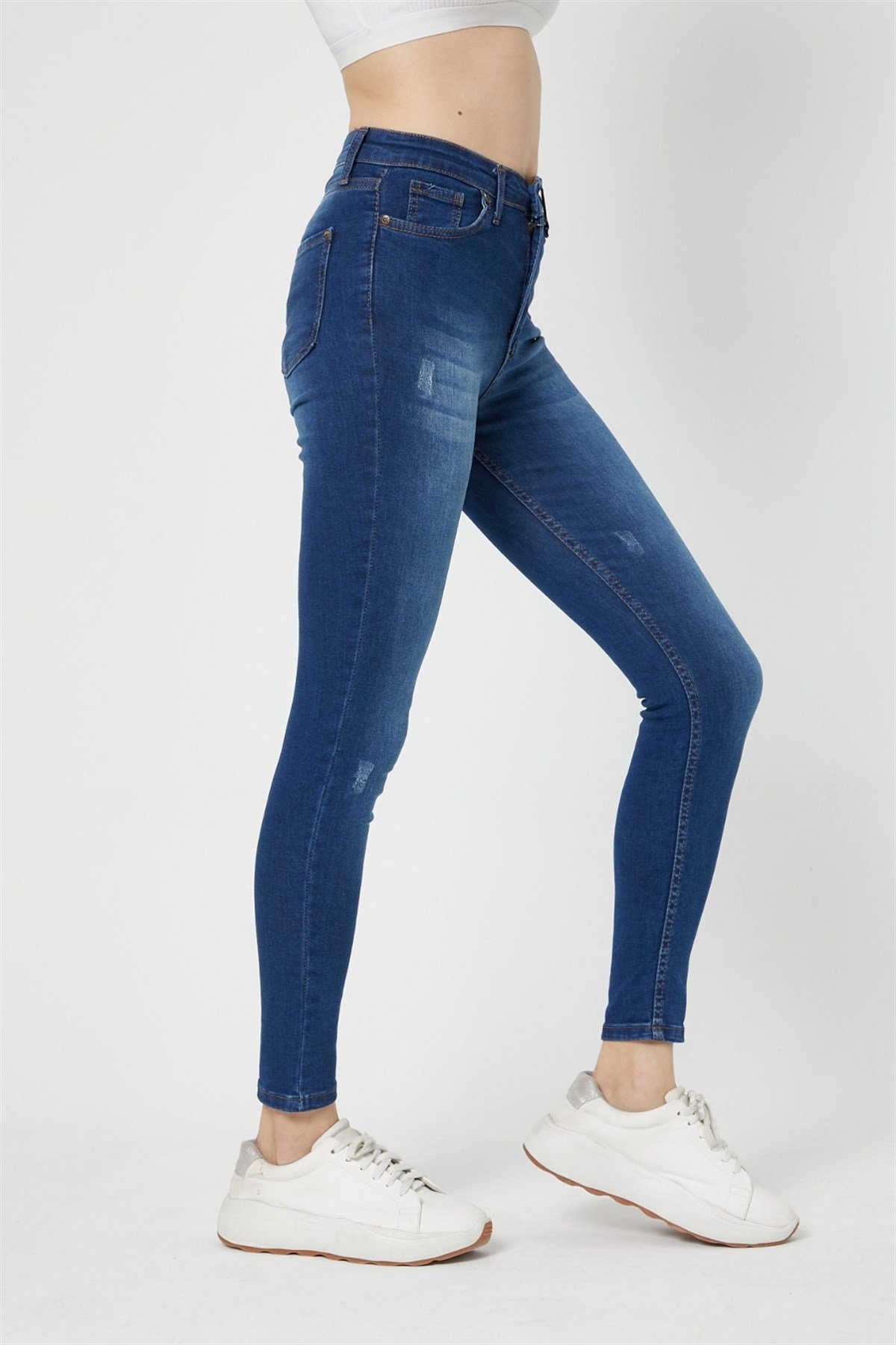 Bayan Yeni Model Kot Pantolon 75443