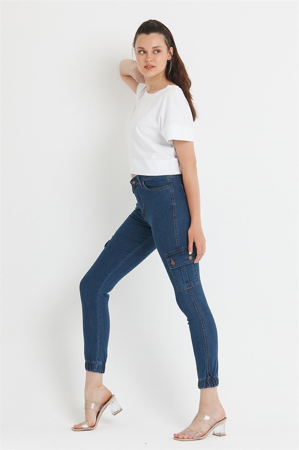 Bayan Yeni Model Kot Pantolon 755346