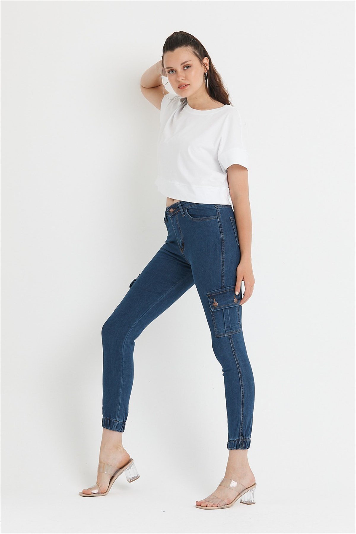 Bayan Yeni Model Kot Pantolon 755346