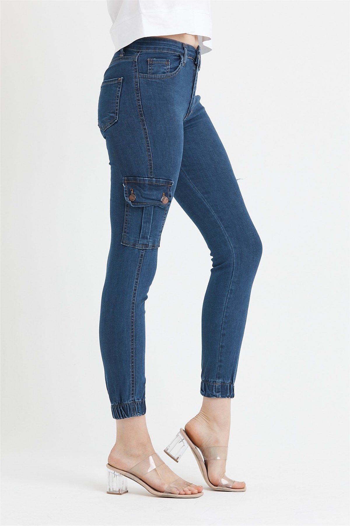 Bayan Yeni Model Kot Pantolon 755346