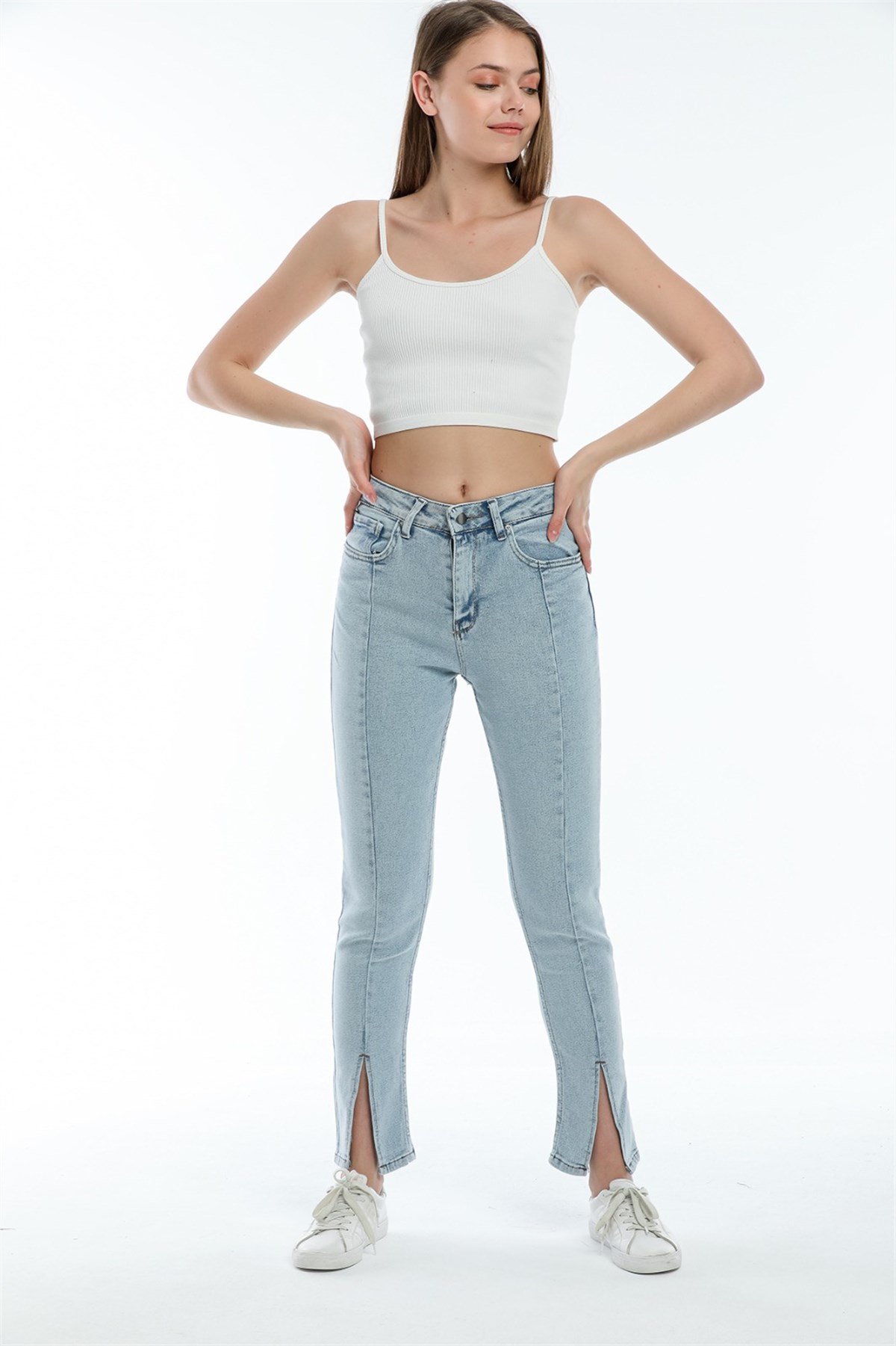 Bayan yeni model mom Pantolon 19241321036