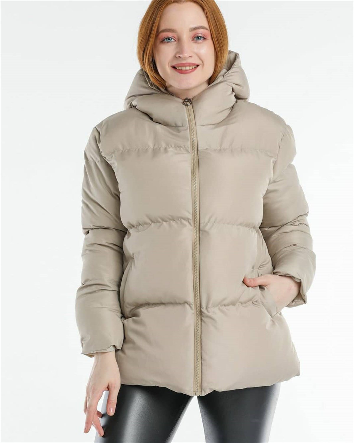 Bayan yeni model Şişme Kaban 533477