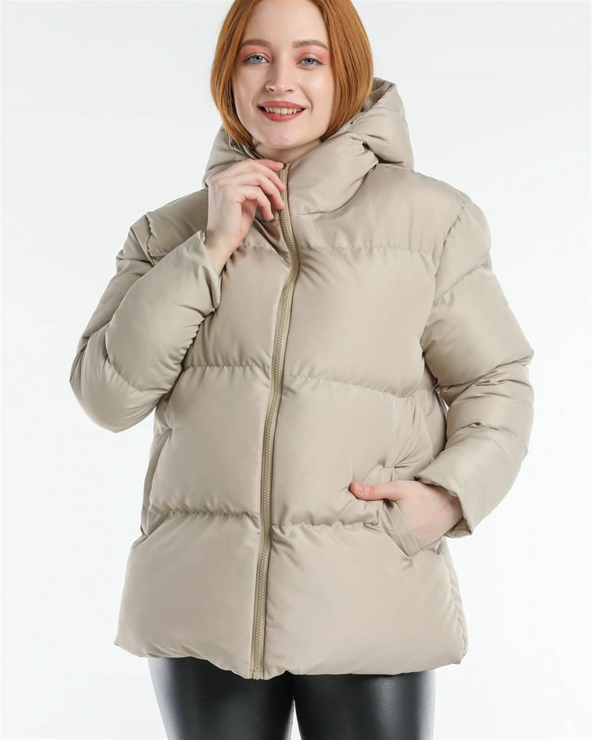 Bayan yeni model Şişme Kaban 533477