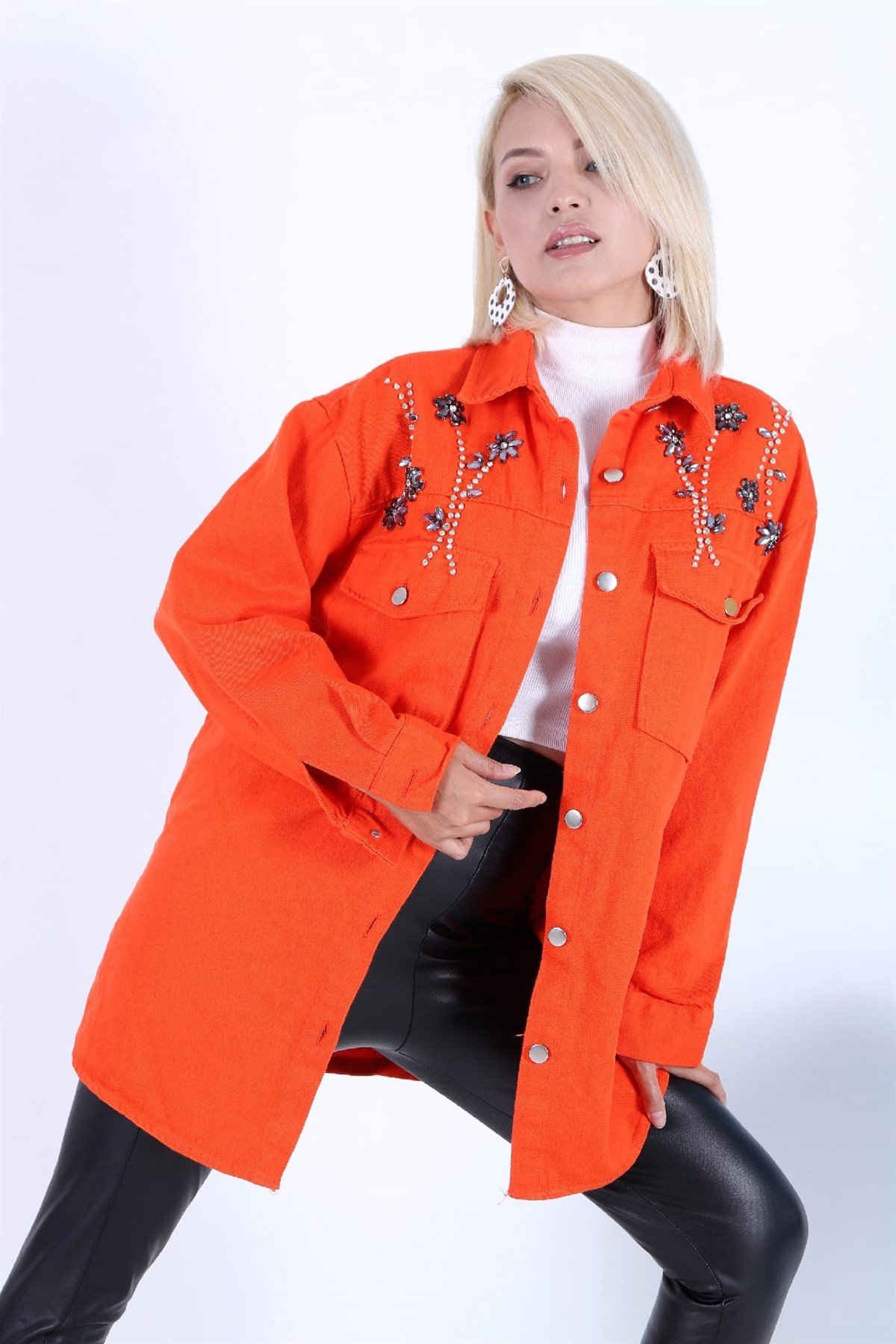 Bayan Zara model gömlek 33376