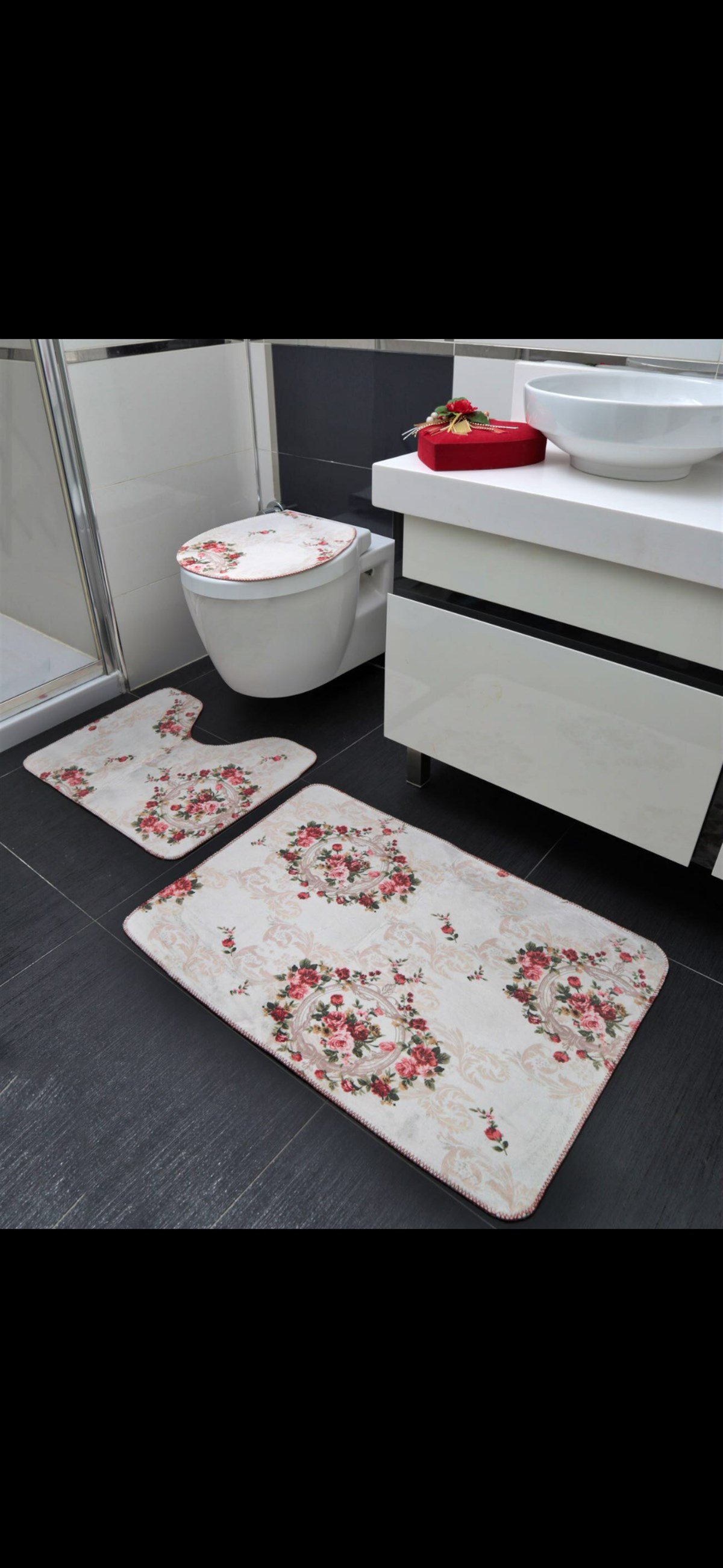 Halı paspas  3 lü takım