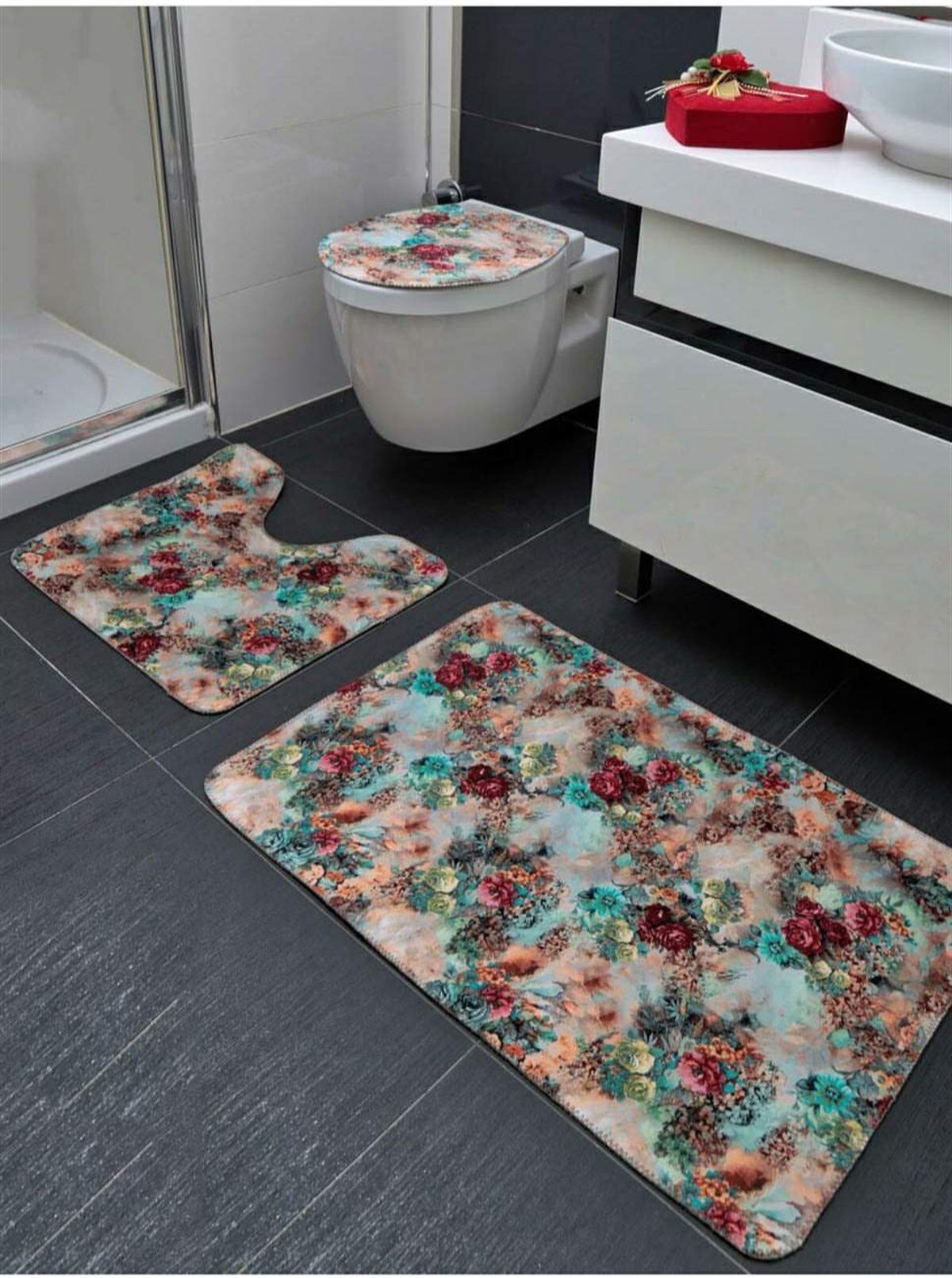 Halı paspas banyo takımı