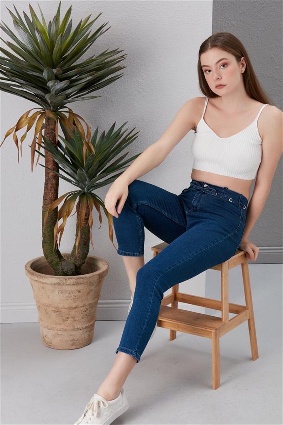 Kadın mom Fit  pantolon 43253233