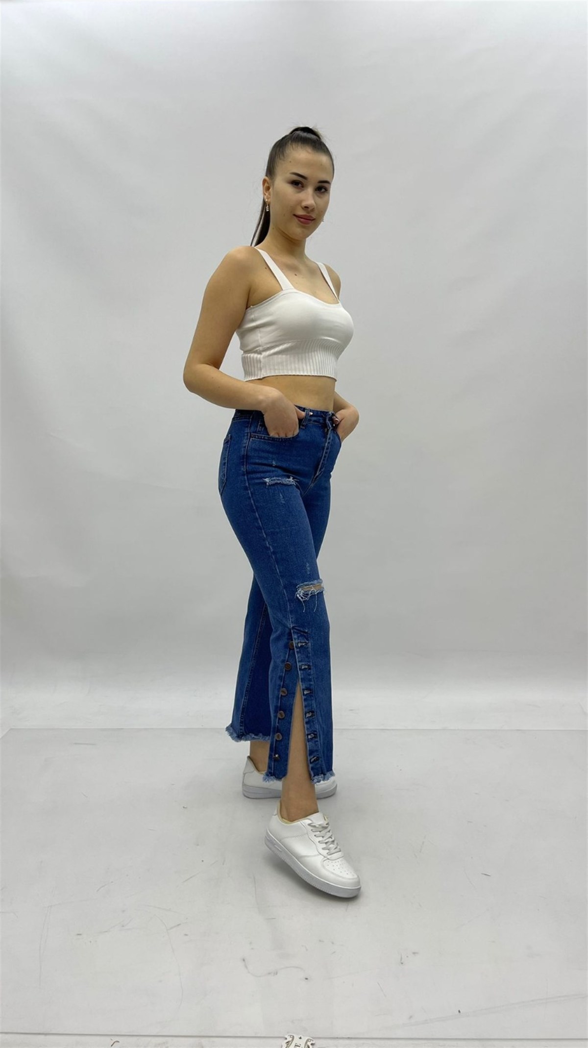 Kadın Mom Kot pantolon 4232324