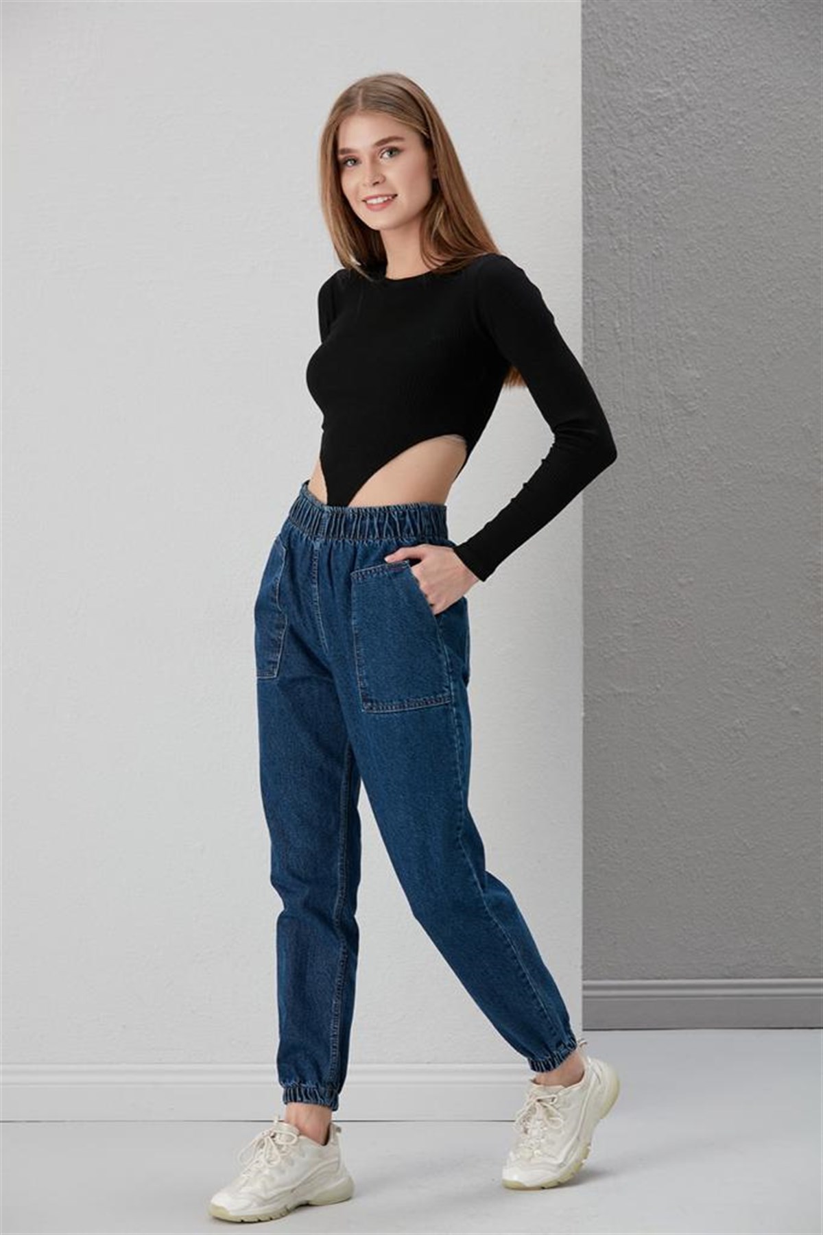 Kadın mom pantolon 199995