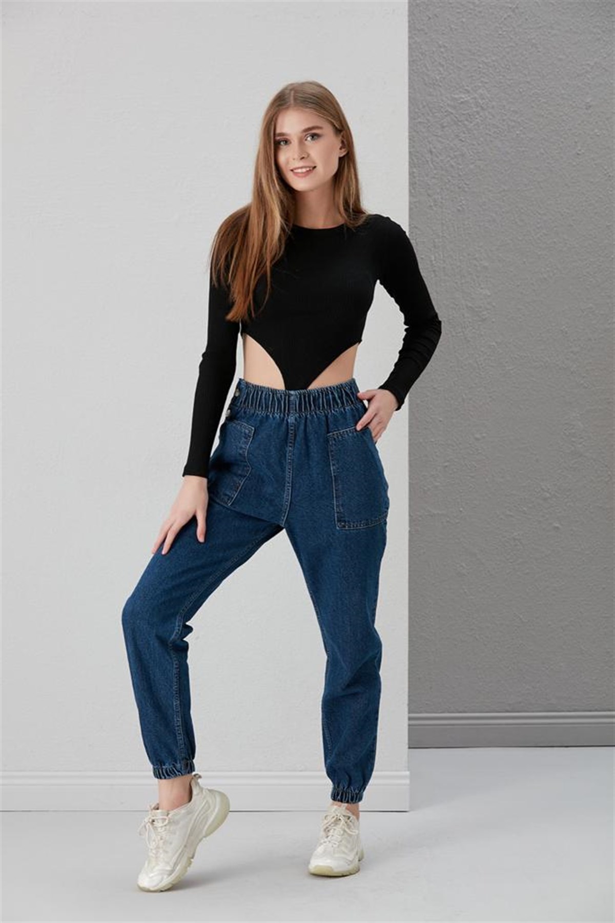 Kadın mom pantolon 199995