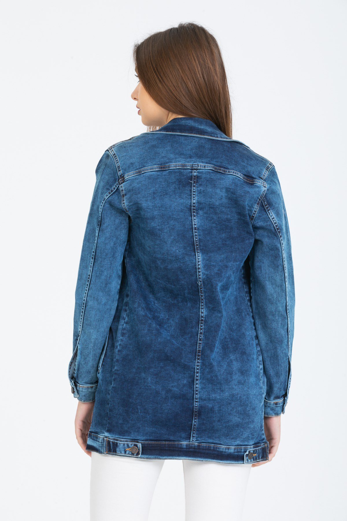 Kadın Yeni Model Kot Ceket 10086