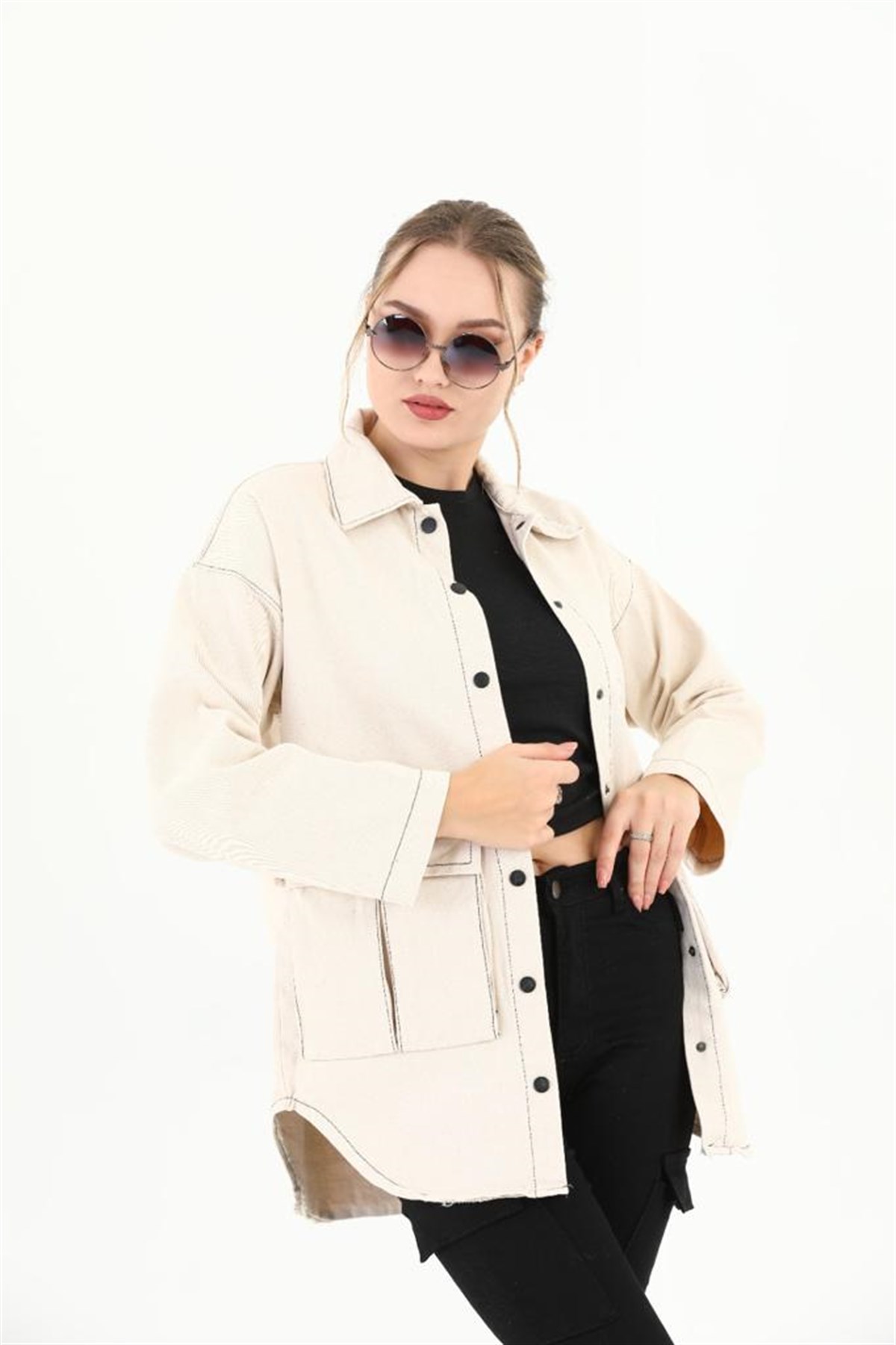 Kadın Yeni Model Kot Ceket 1309386