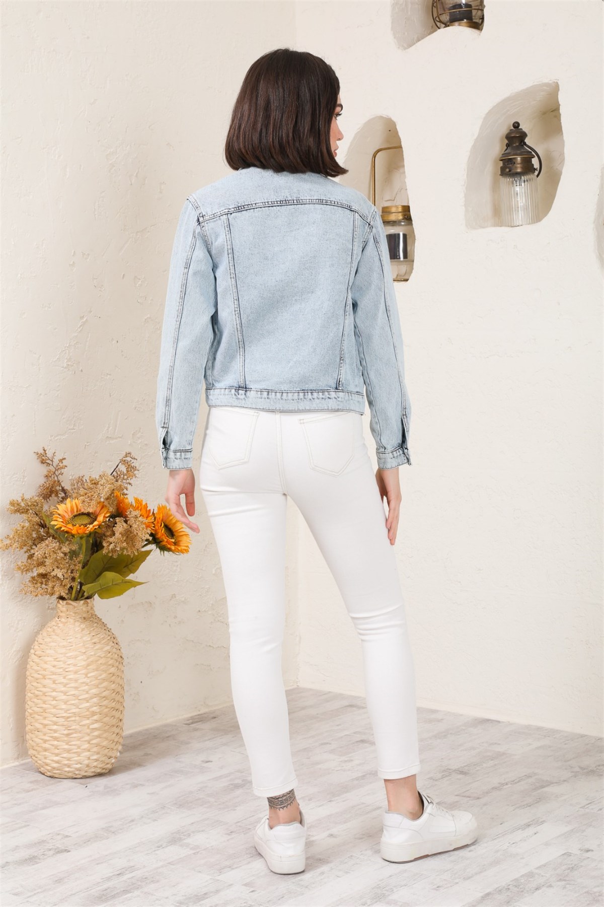 Kadın Yeni Model Kot Ceket 499126