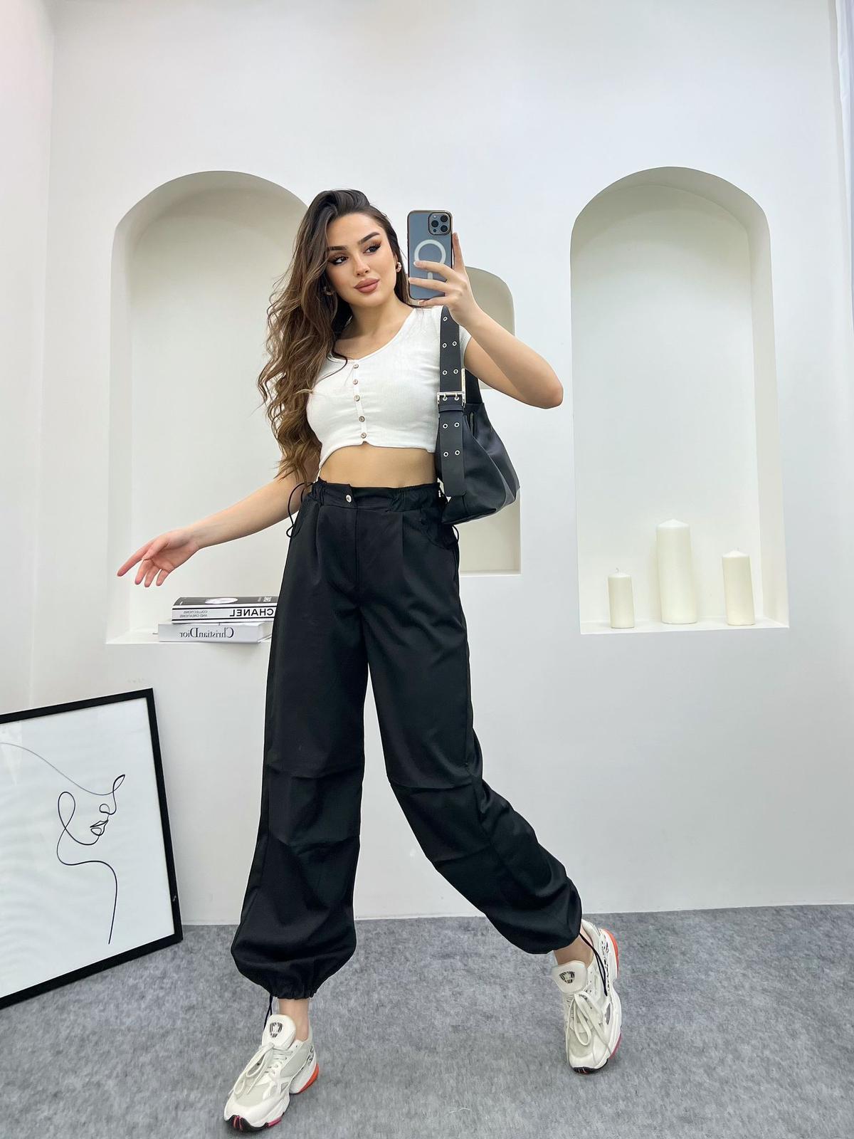Paraşüt model Bayan pantolon 34489