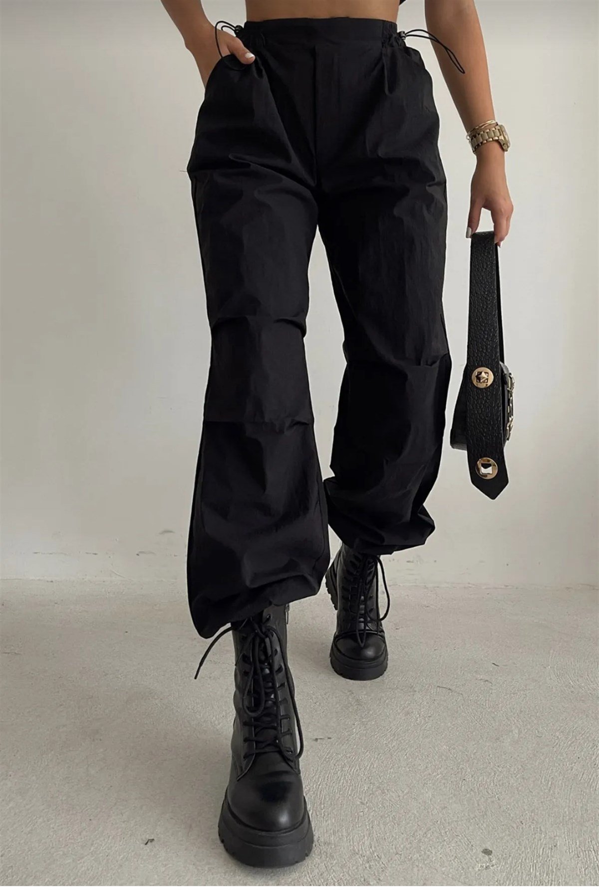 Paraşüt model Bayan pantolon 4354