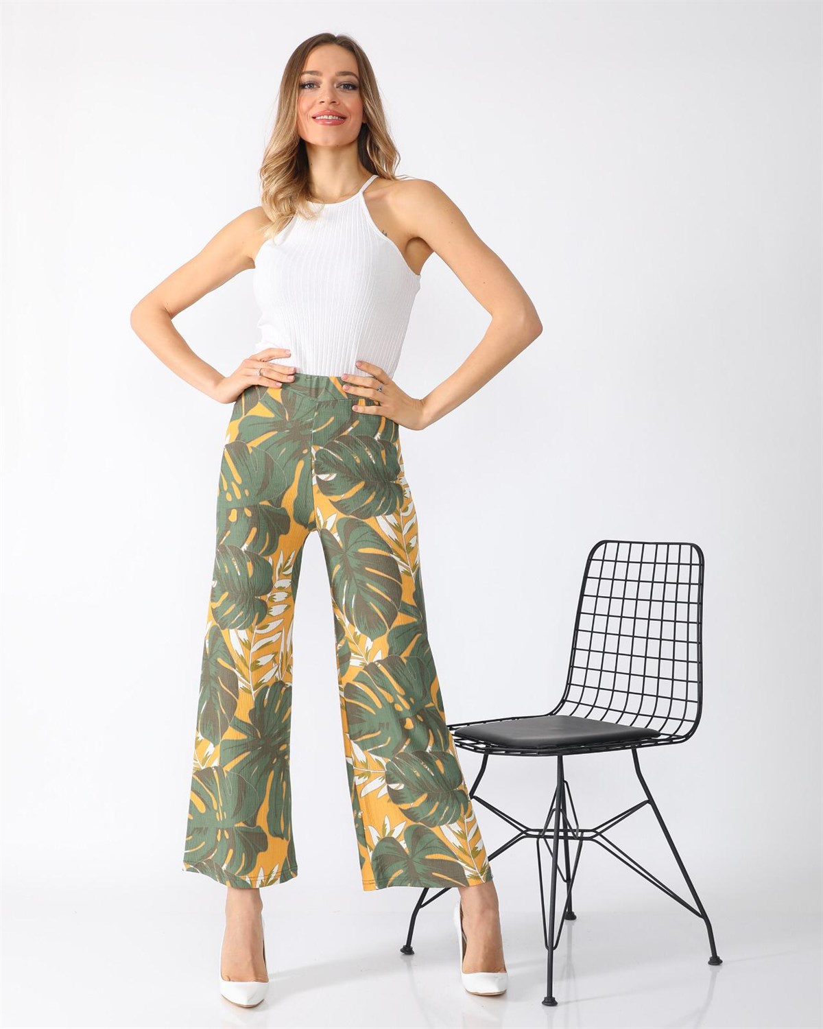 Yazlık bol pantolon 5525