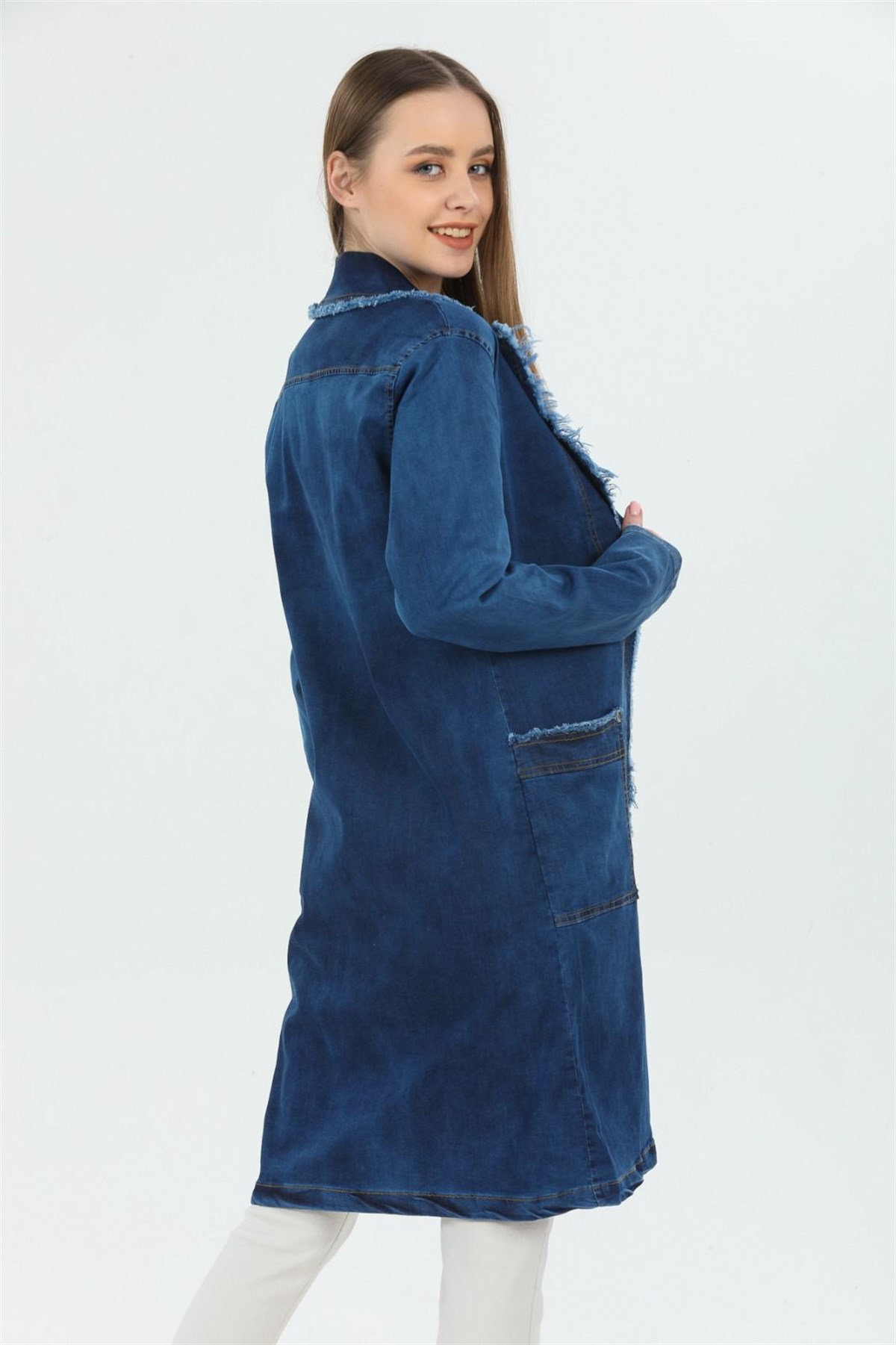 Yeni Model Bayan Kot Tunik Ceket 11346