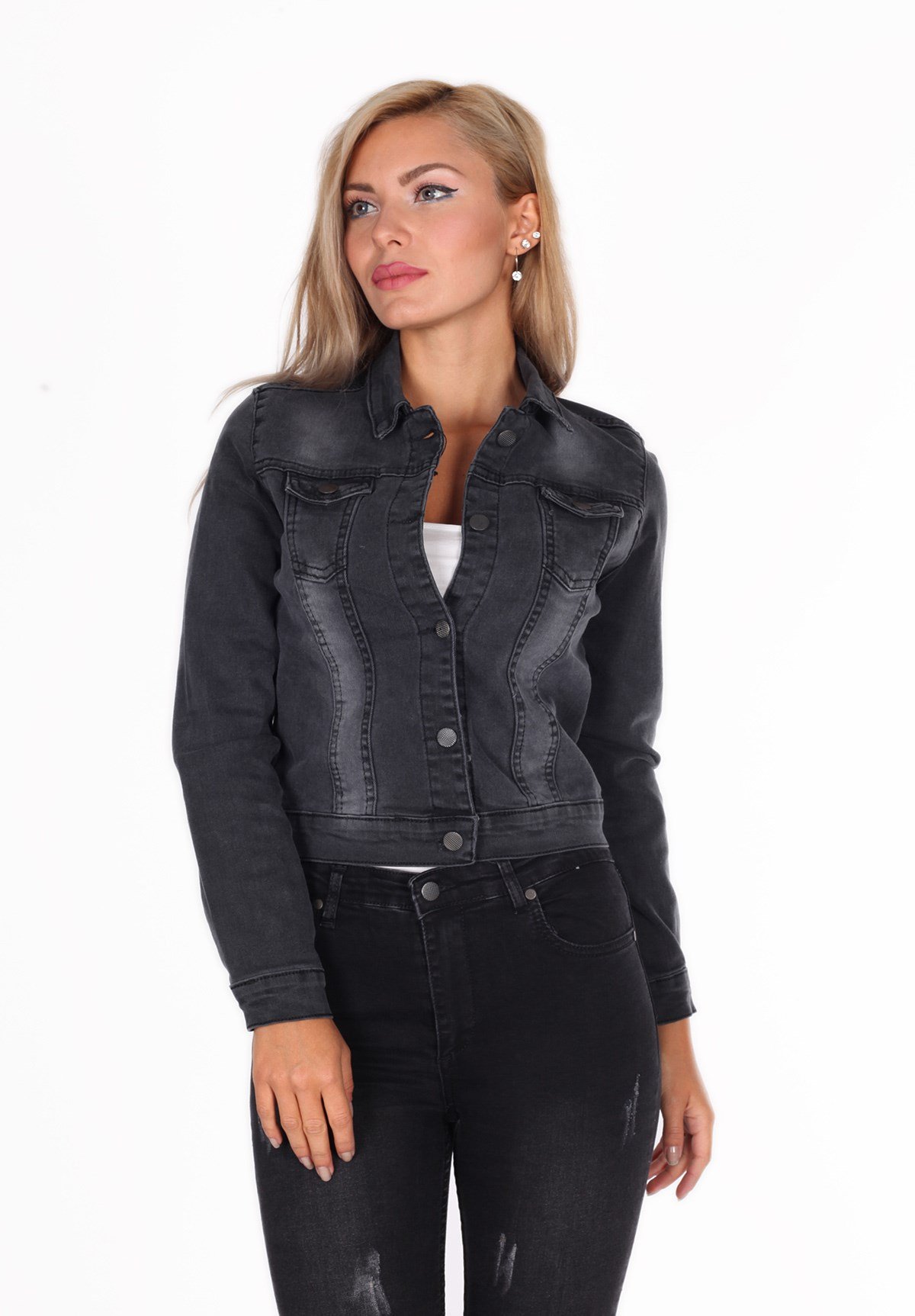 Yeni Model Füme Bayan Kot Ceket