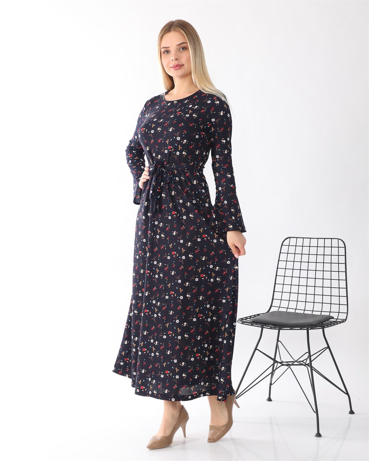 Yeni Sezon  Bayan Elbise M55458