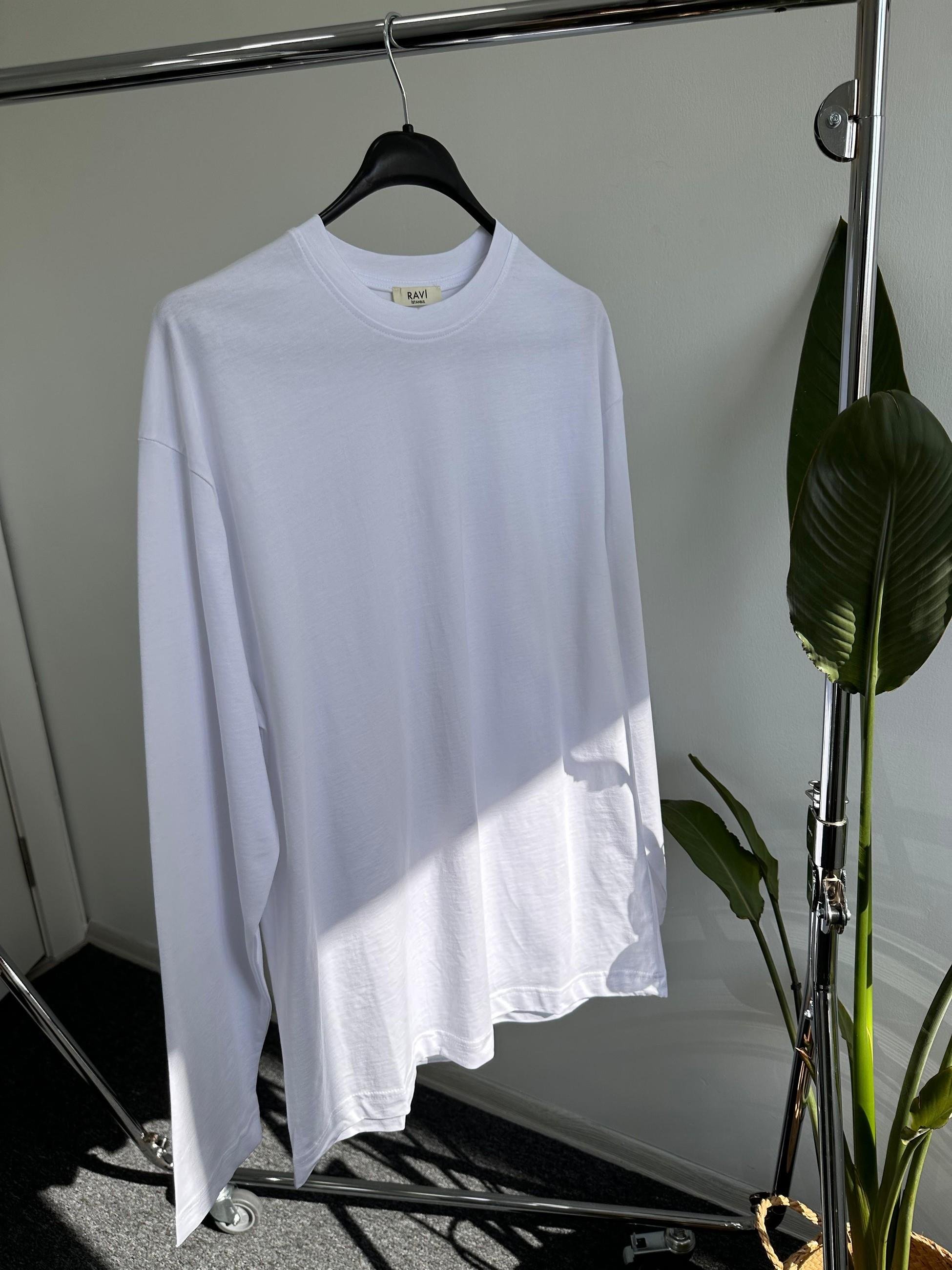 Bisiklet Yaka Basic Tshirt