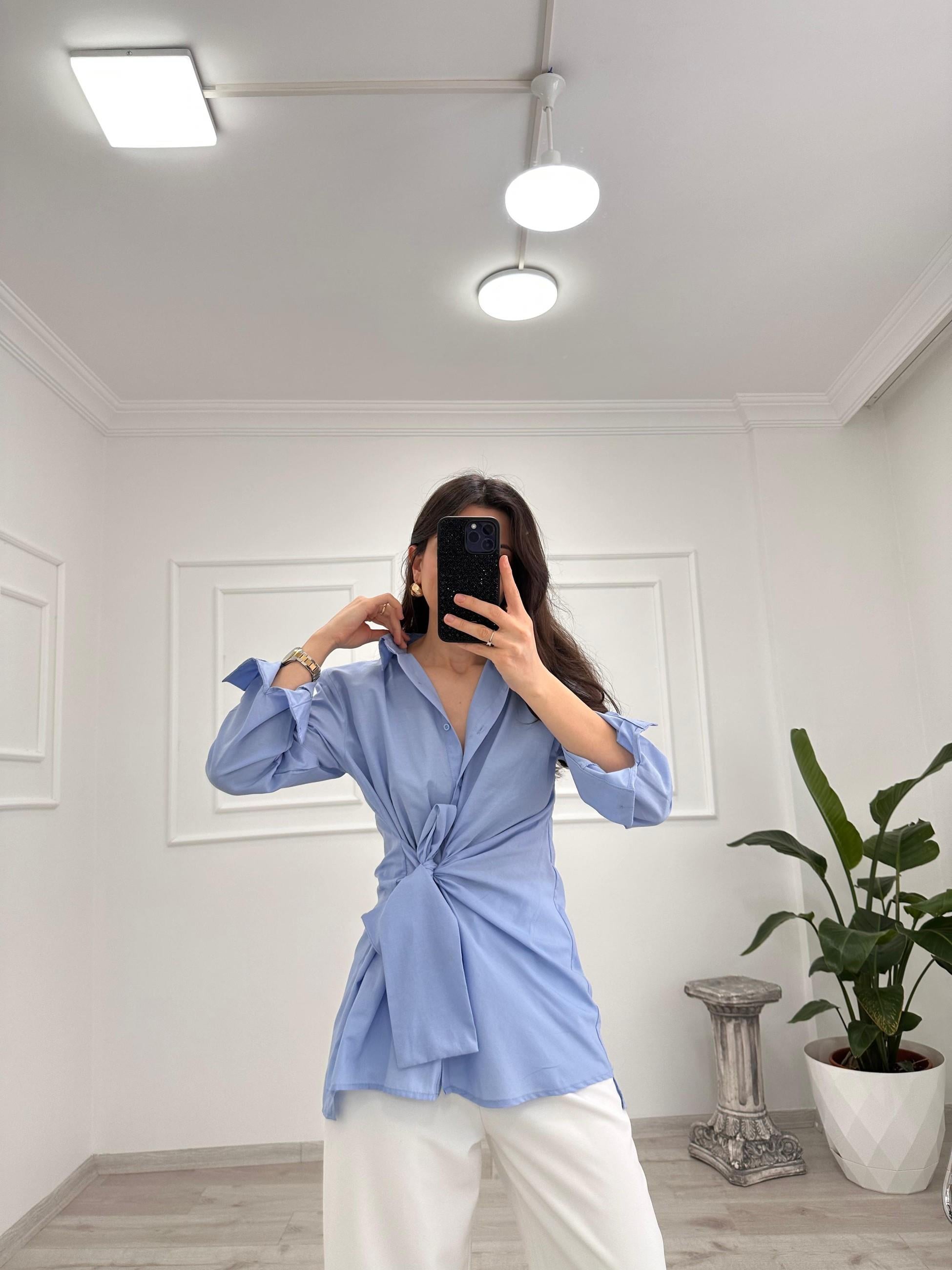 BAĞLAMALI GÖMLEK 