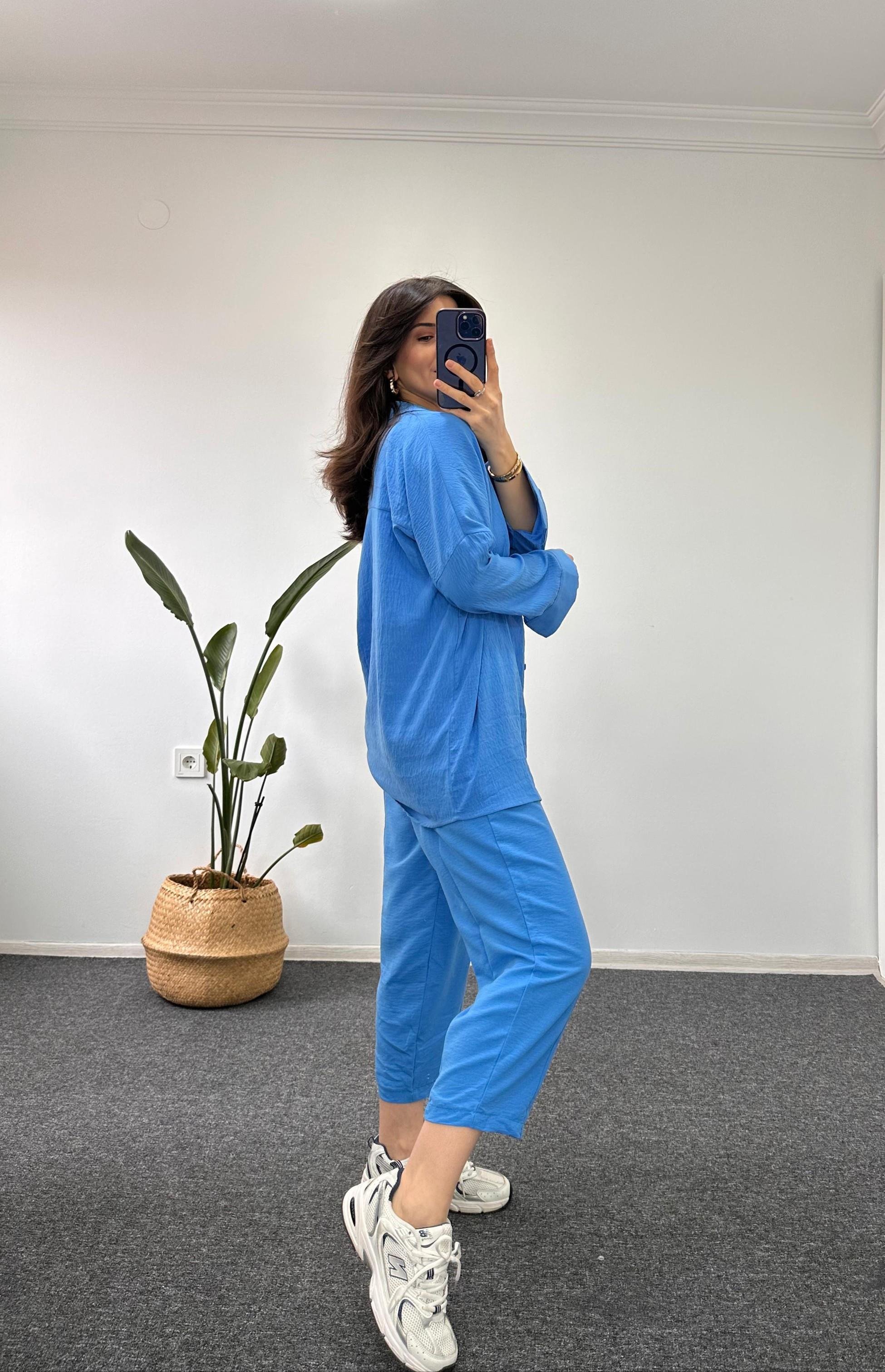CUPRO KUMAŞ BELİ LASTİKLİ TAKIM