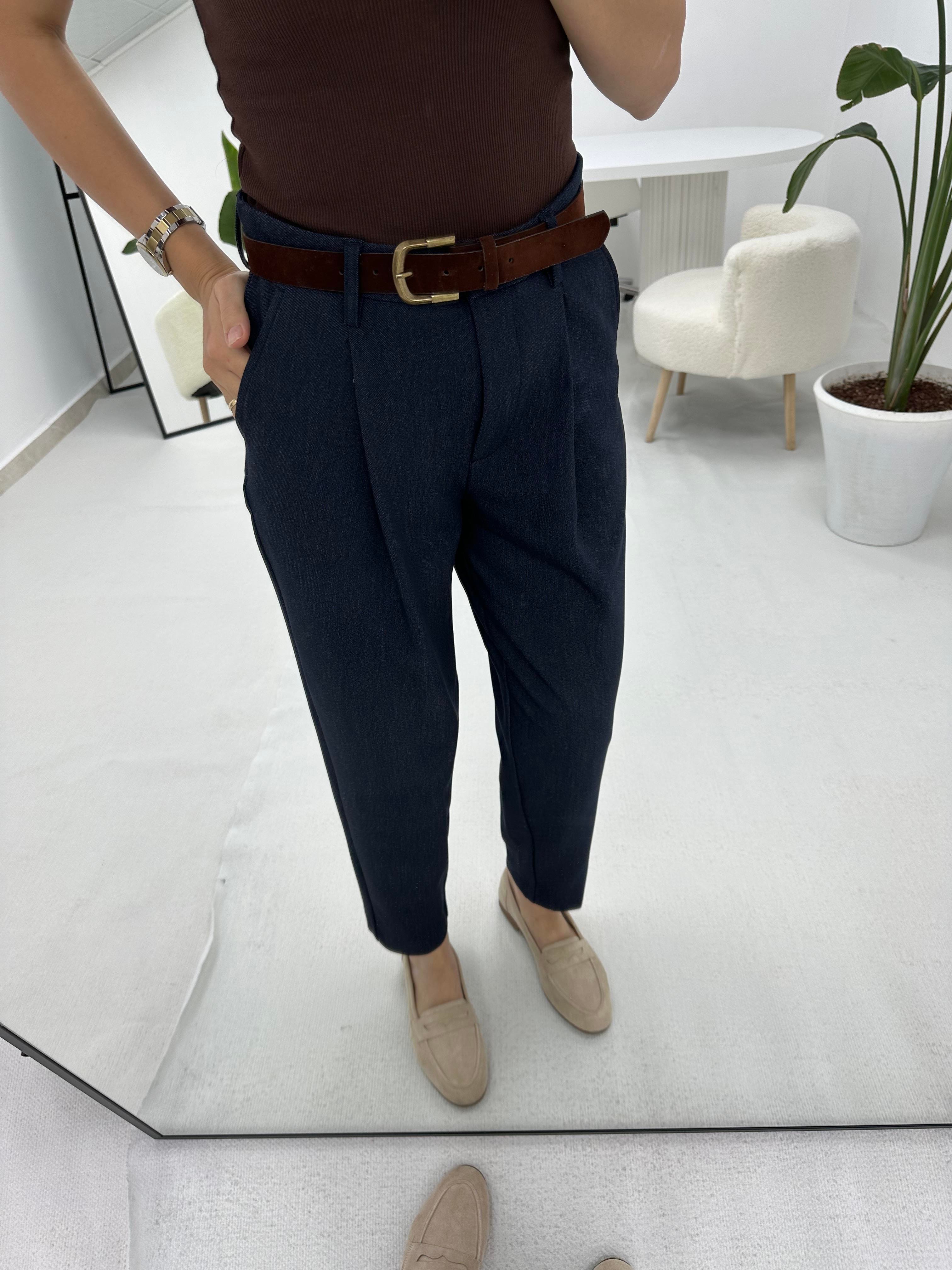 Kemer Detaylı  Pantolon 