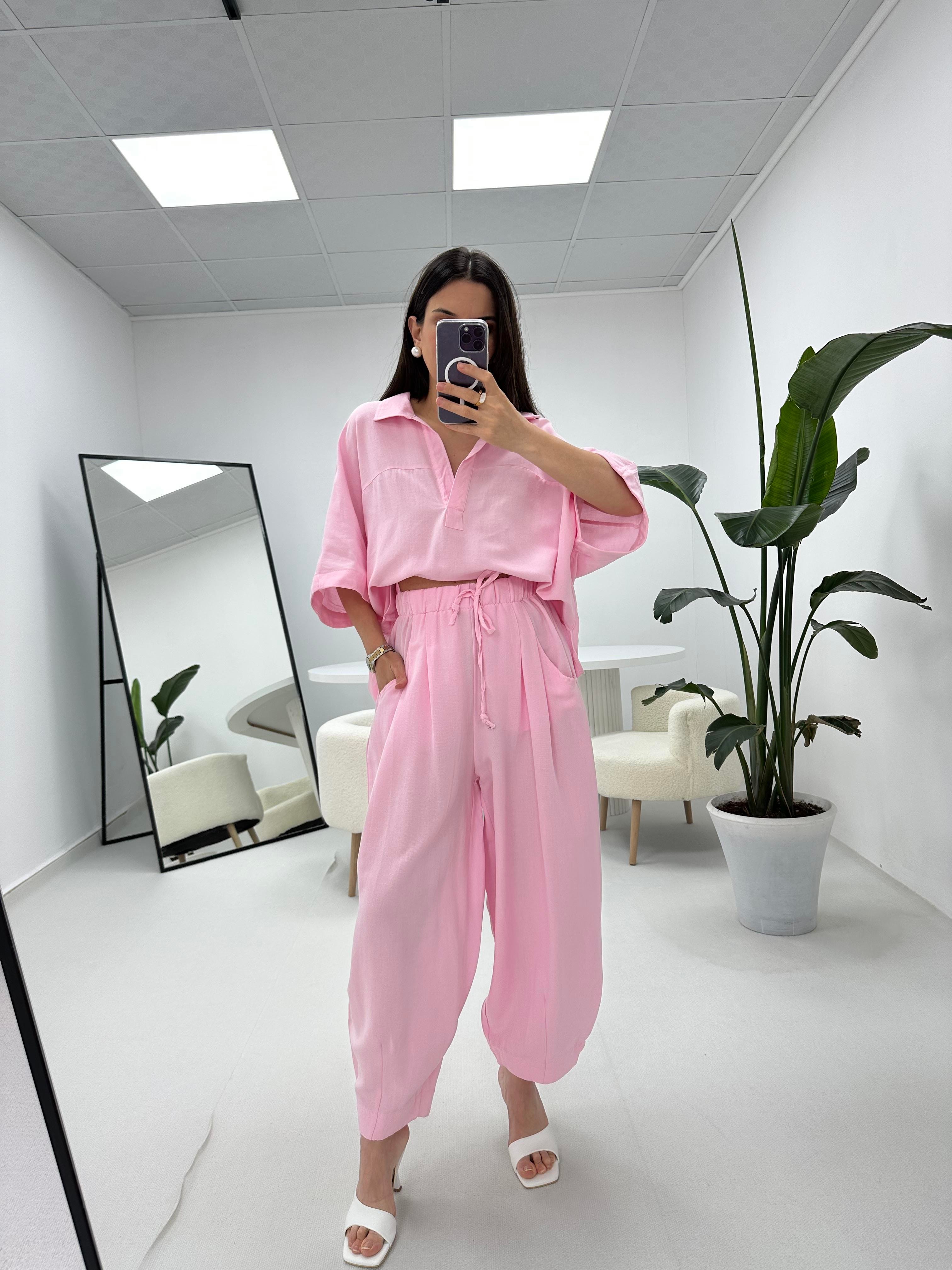 Keten Takım Pembe