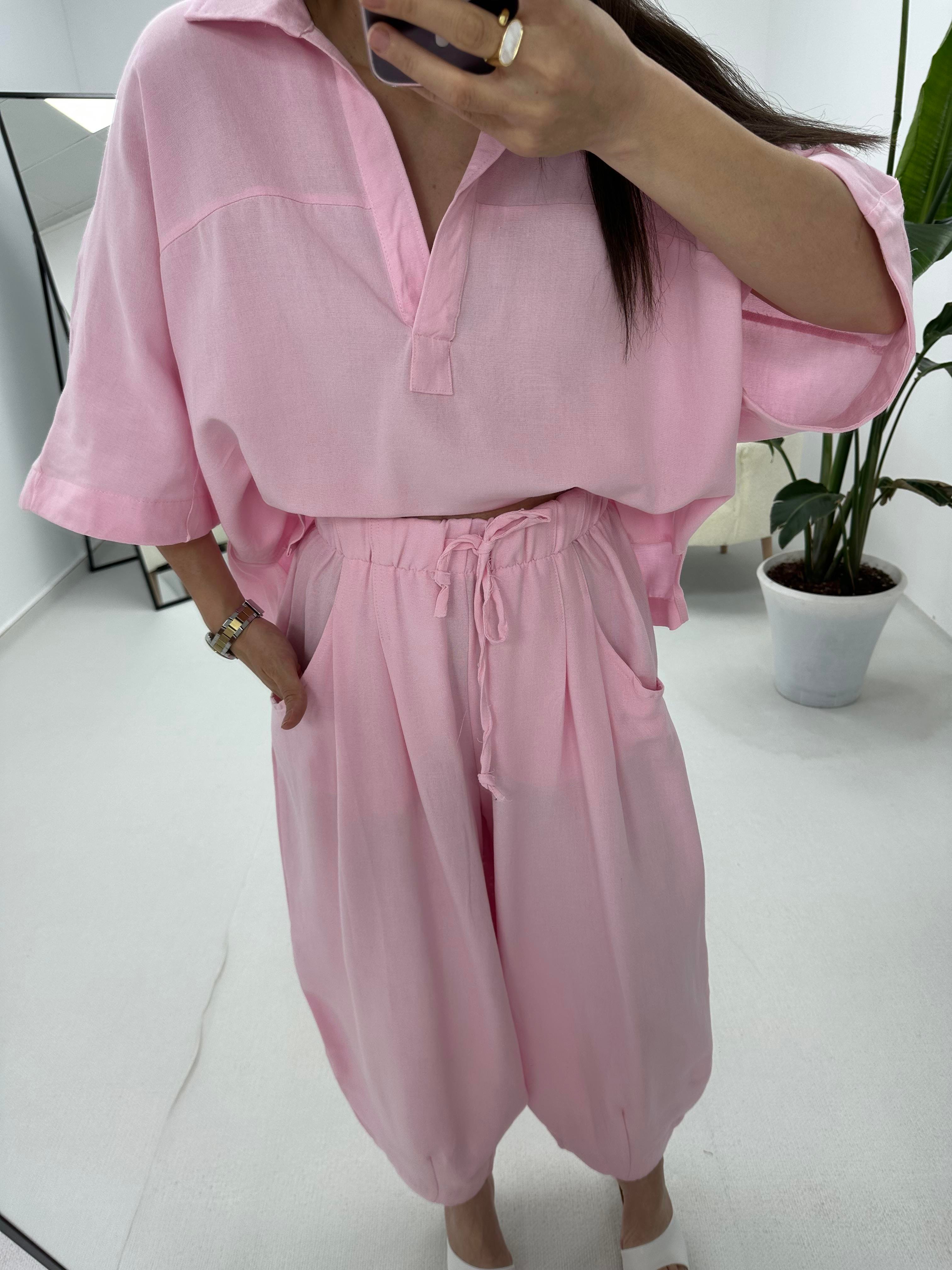 Keten Takım Pembe
