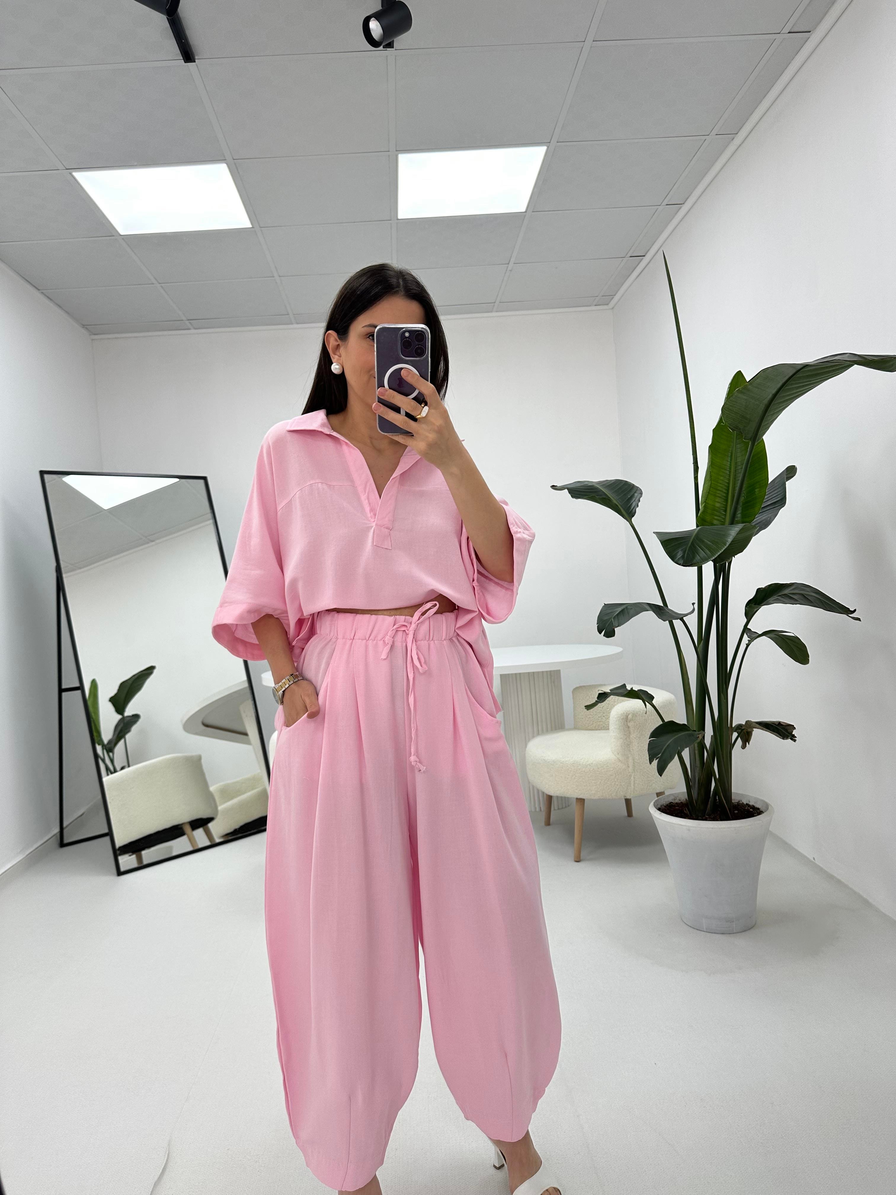 Keten Takım Pembe