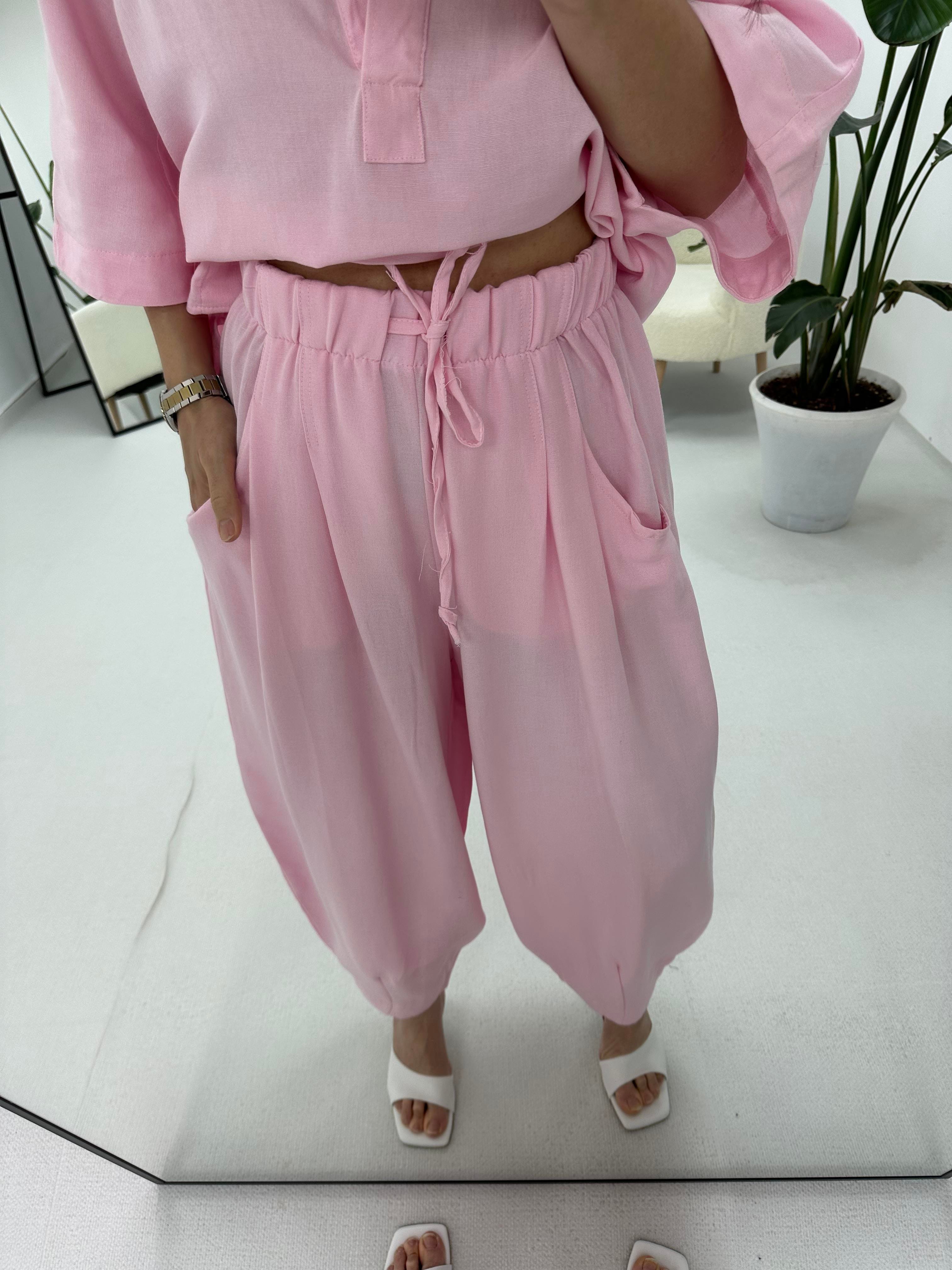 Keten Takım Pembe