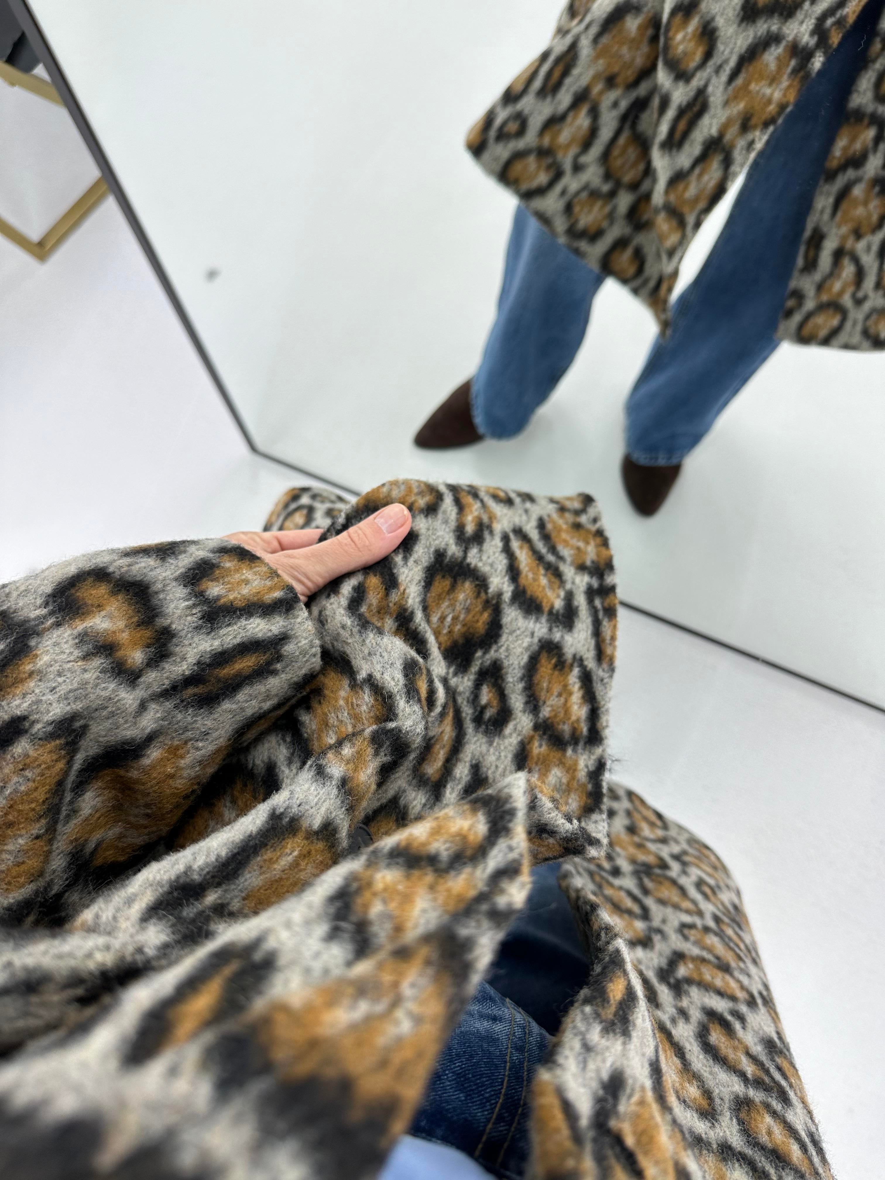 Leopar Desenli Kaban